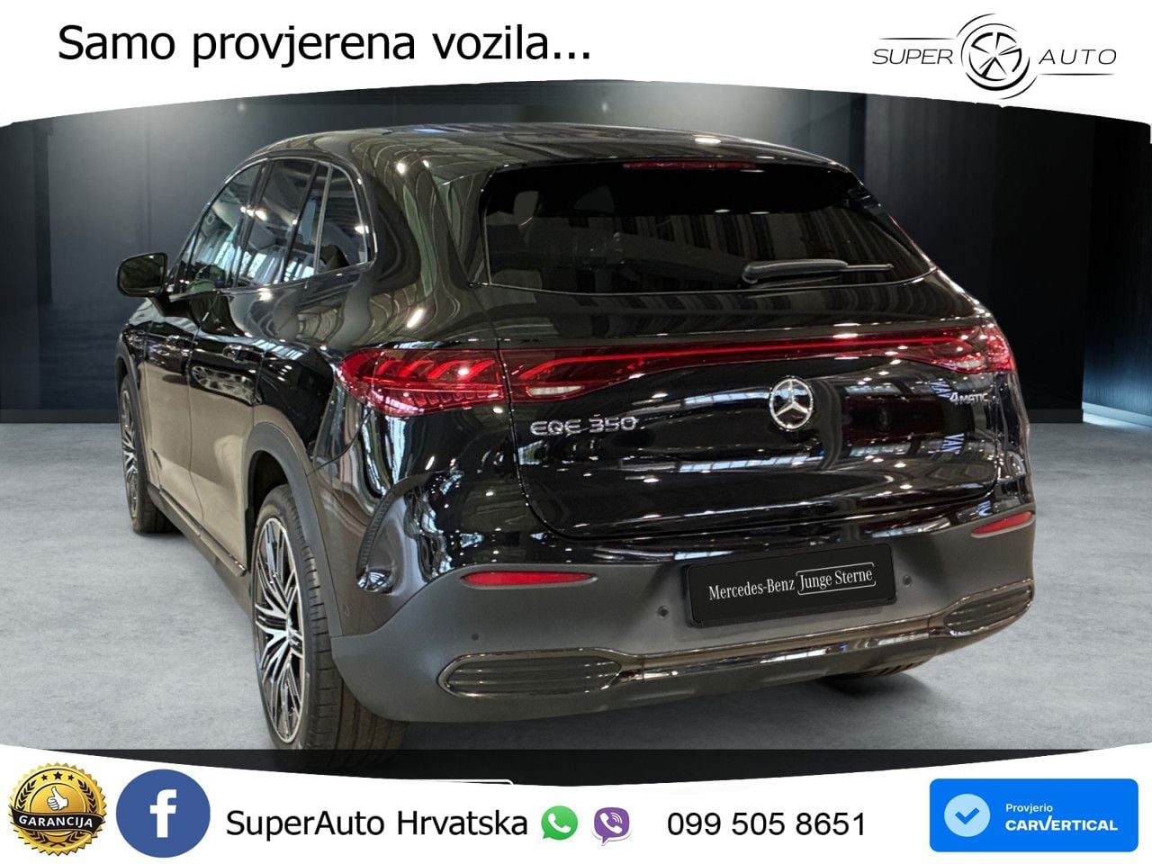Mercedes EQE SUV 350 100 kWh (292 KS) 4MATIC AMG ZRAČNI+ACC+GR SJED+KAM+PANO