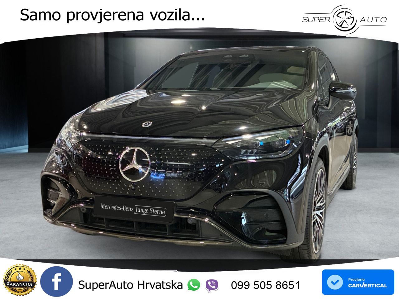 Mercedes EQE SUV 350 100 kWh (292 KS) 4MATIC AMG ZRAČNI+ACC+GR SJED+KAM+PANO
