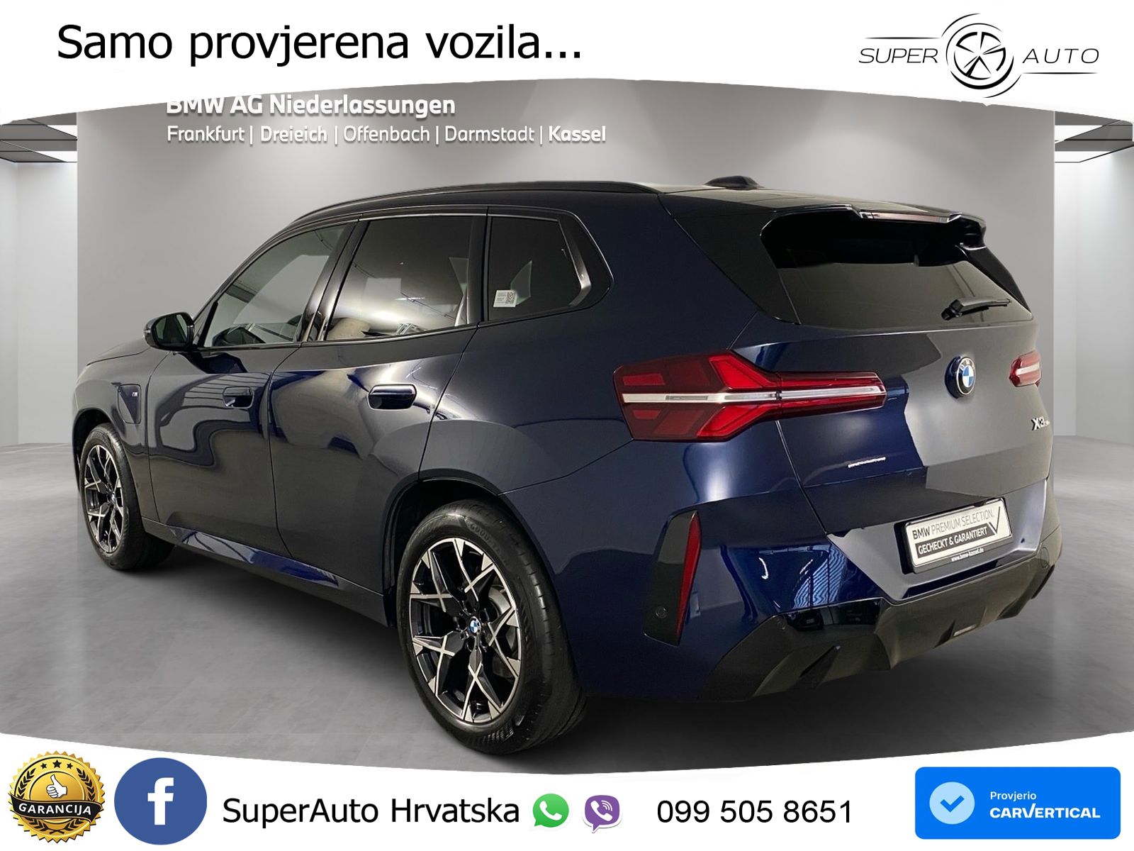 BMW X3 30e xDrive Steptronic M Sport LED+GR SJED+ACC