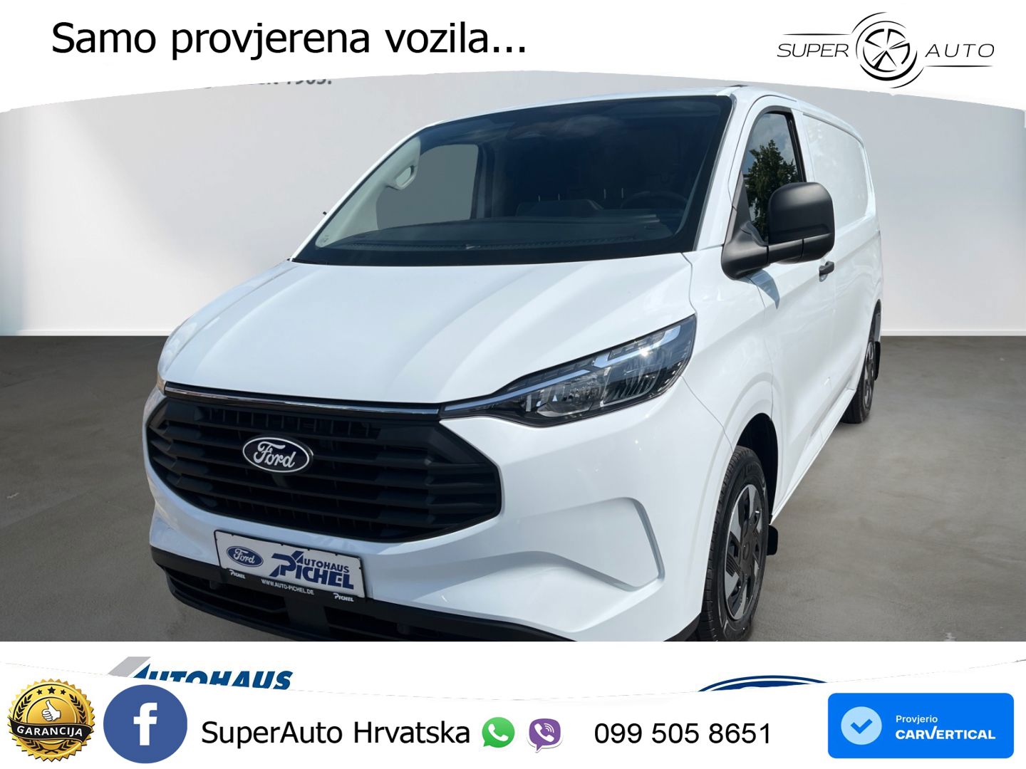 Ford Transit Custom Kasten 320 L1 Trend PHEV AHK fest 232 KS