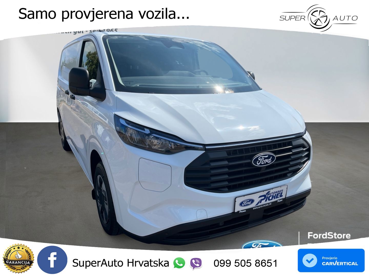 Ford Transit Custom Kasten 320 L1 Trend PHEV AHK fest 232 KS