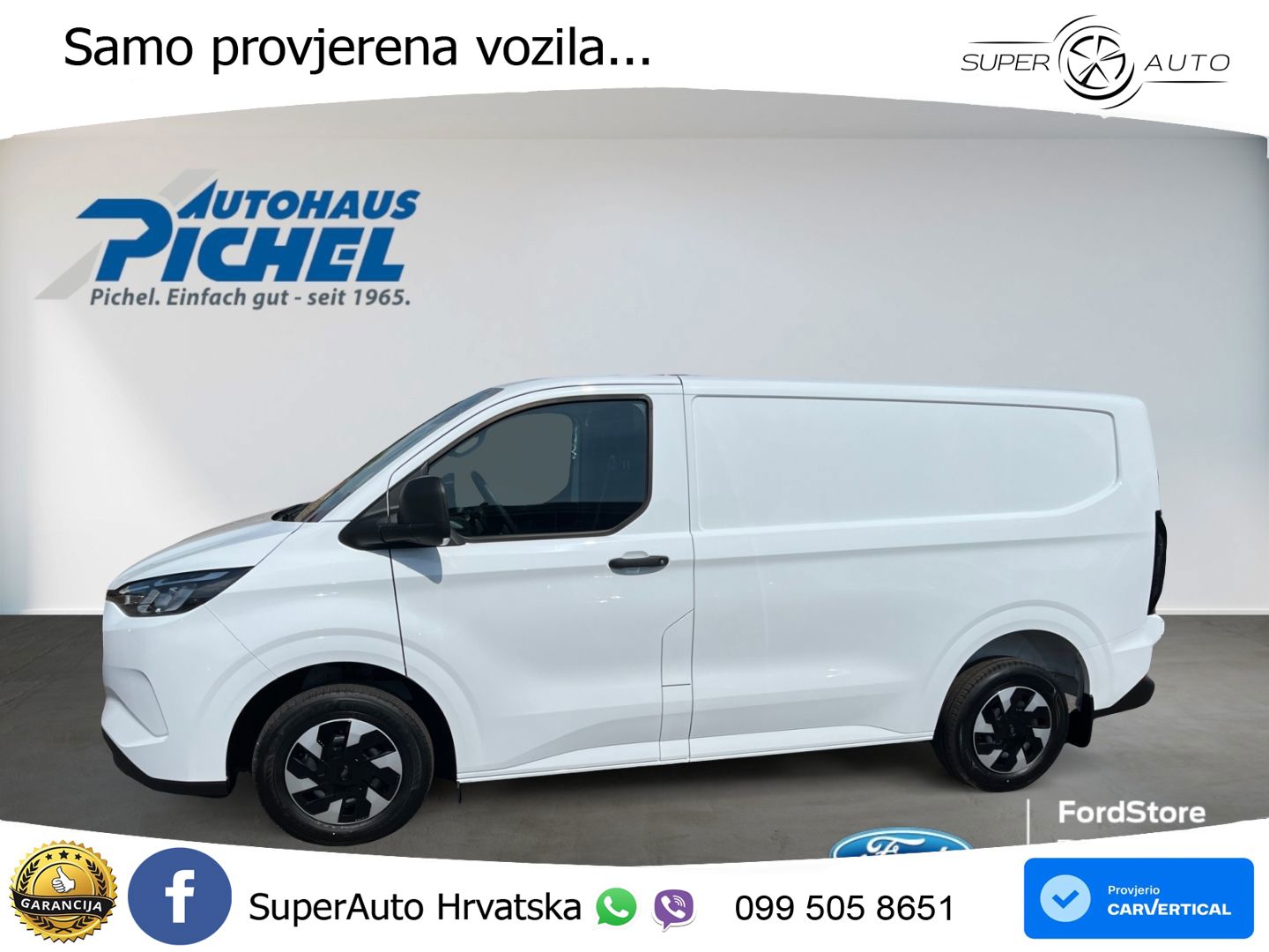 Ford Transit Custom Kasten 320 L1 Trend PHEV AHK fest 232 KS