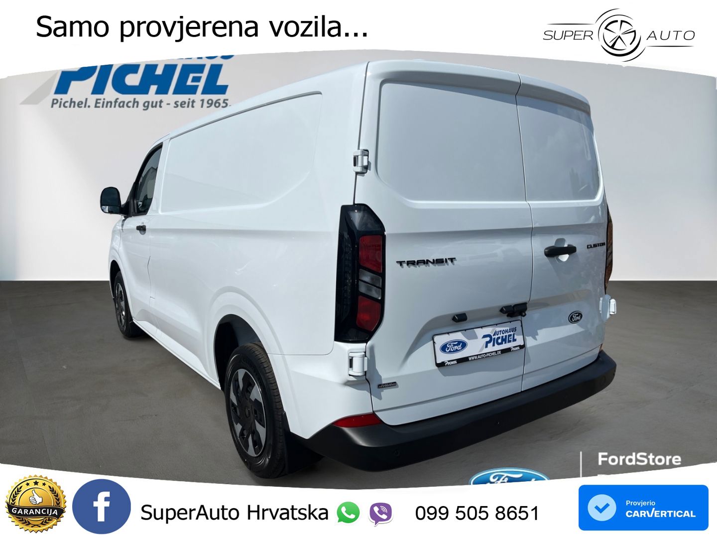 Ford Transit Custom Kasten 320 L1 Trend PHEV AHK fest 232 KS