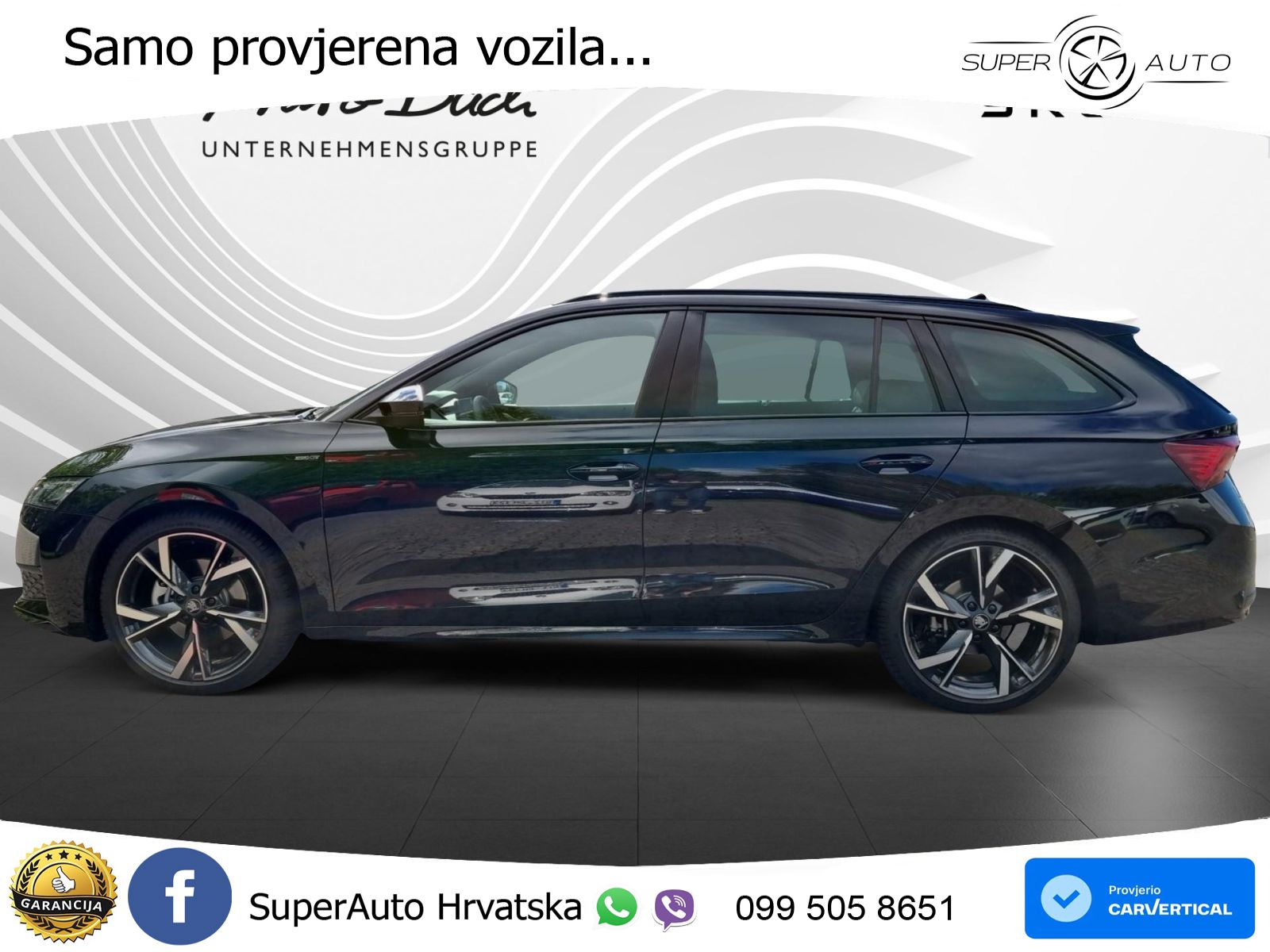 Škoda Octavia Combi 2.0 TSI (204 KS) 4x4 DSG LED+GR SJED+ACC