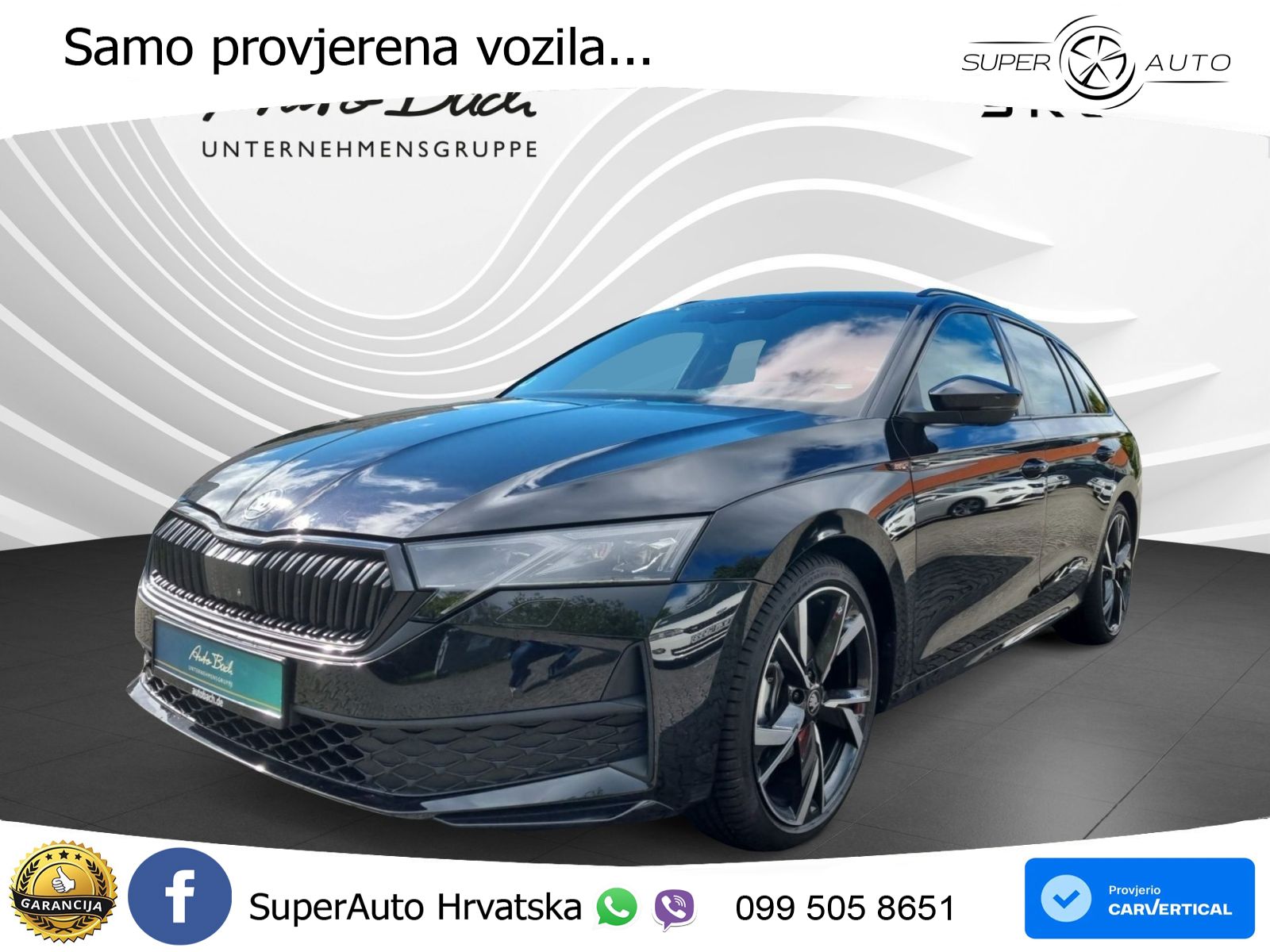 Škoda Octavia Combi 2.0 TSI (204 KS) 4x4 DSG LED+GR SJED+ACC