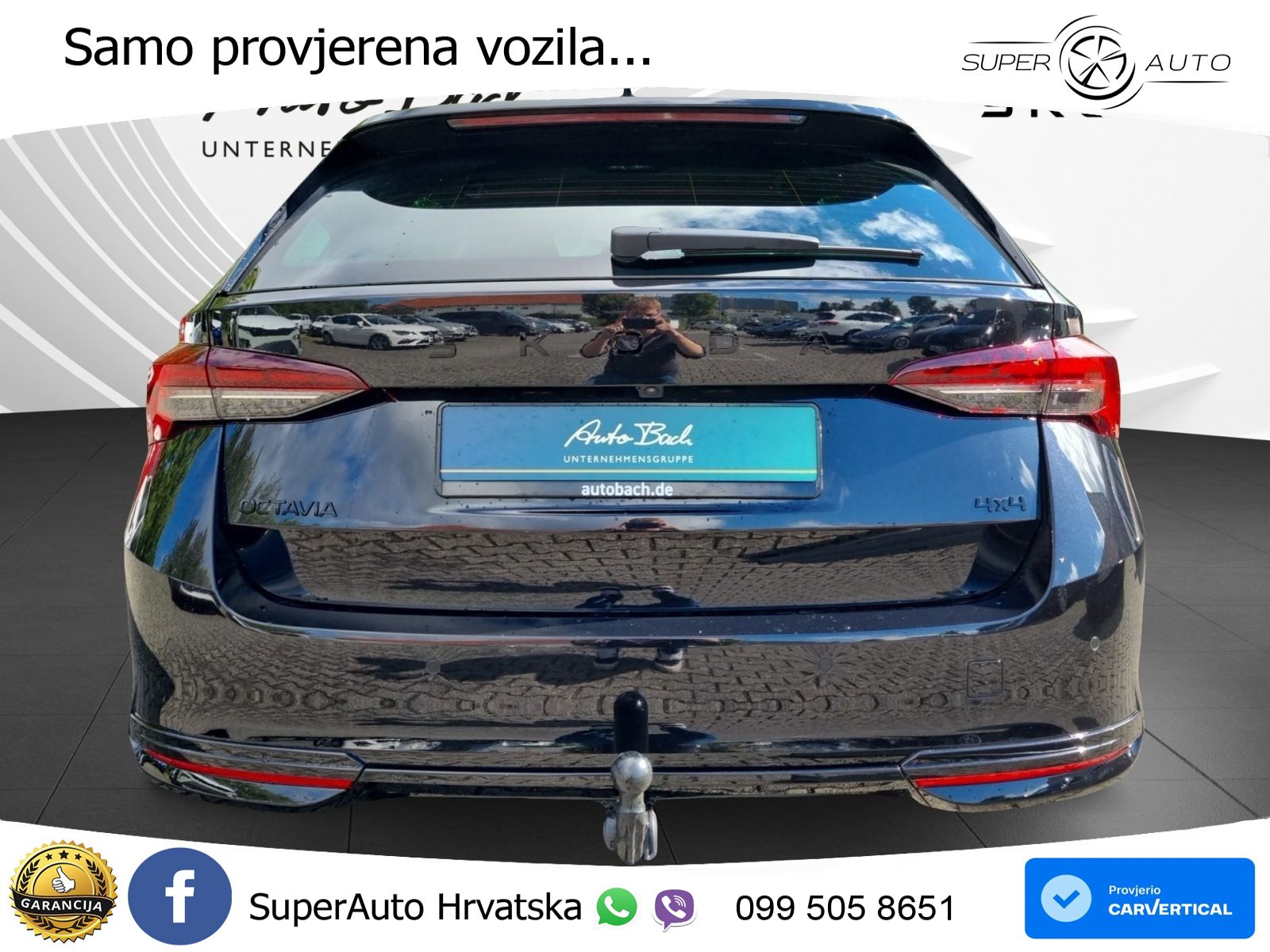Škoda Octavia Combi 2.0 TSI (204 KS) 4x4 DSG LED+GR SJED+ACC