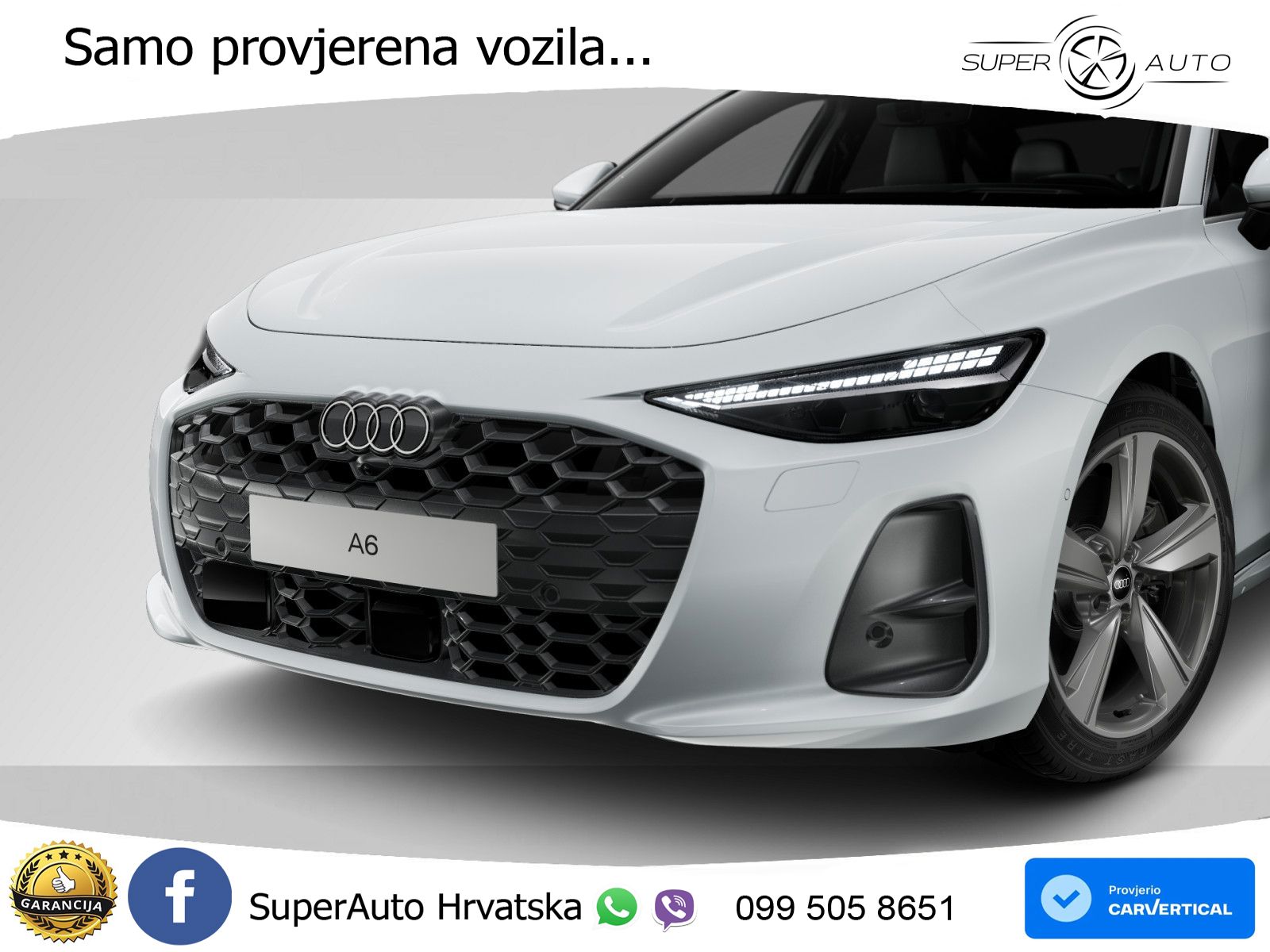 Audi A6 2.0 TDI (204 KS) quattro S tronic LED+GR SJED+ACC