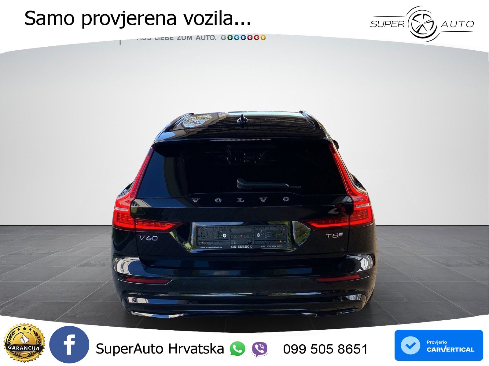 Volvo V60 2.0 T8 AWD Geartronic LED+GR SJED+ACC