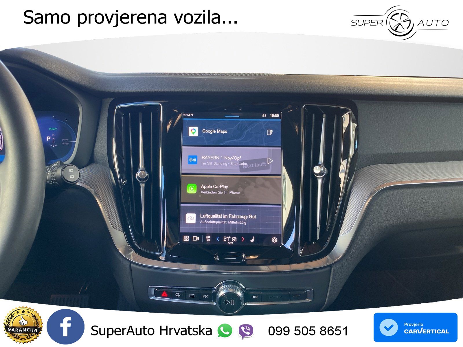 Volvo V60 2.0 T8 AWD Geartronic LED+GR SJED+ACC