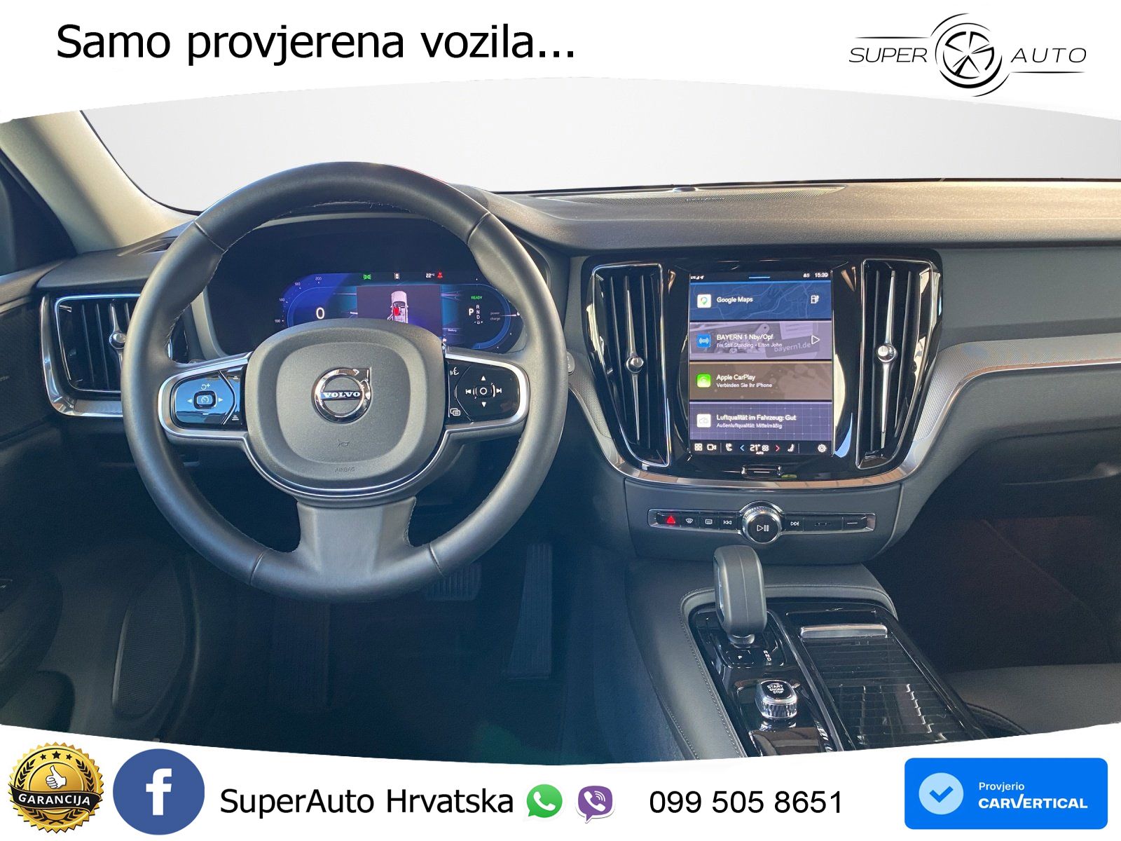 Volvo V60 2.0 T8 AWD Geartronic LED+GR SJED+ACC