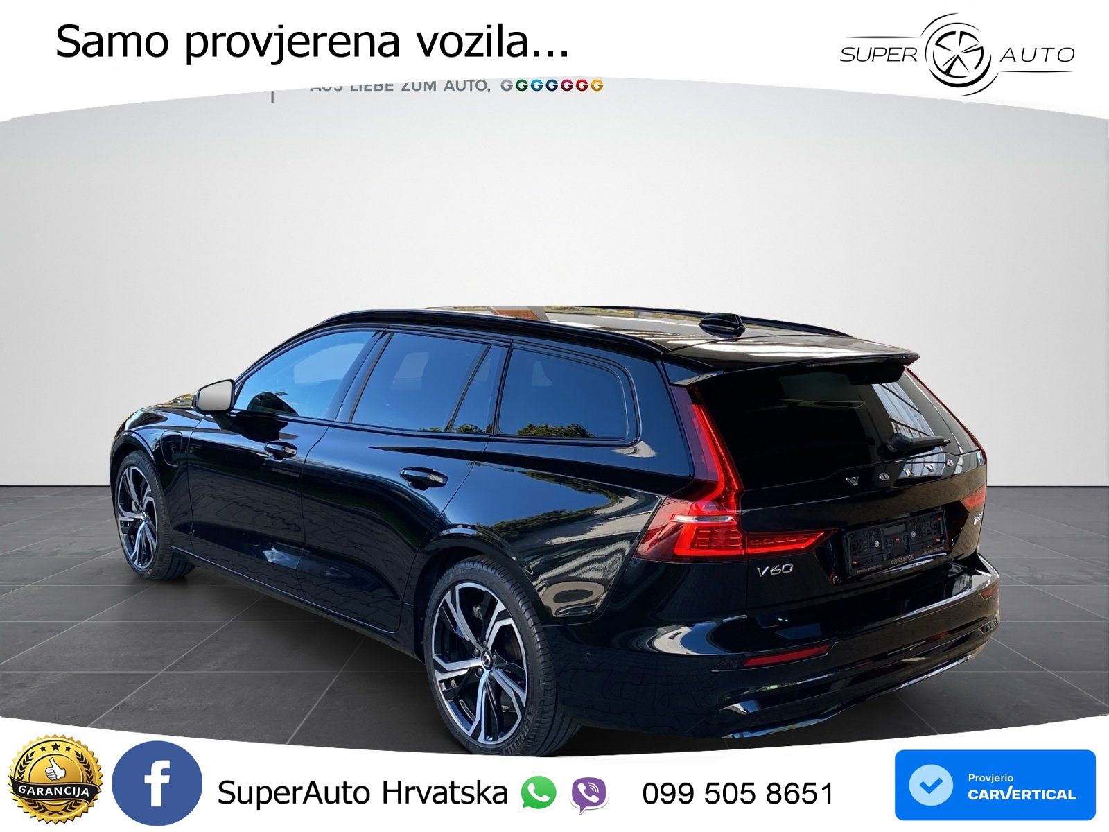 Volvo V60 2.0 T8 AWD Geartronic LED+GR SJED+ACC