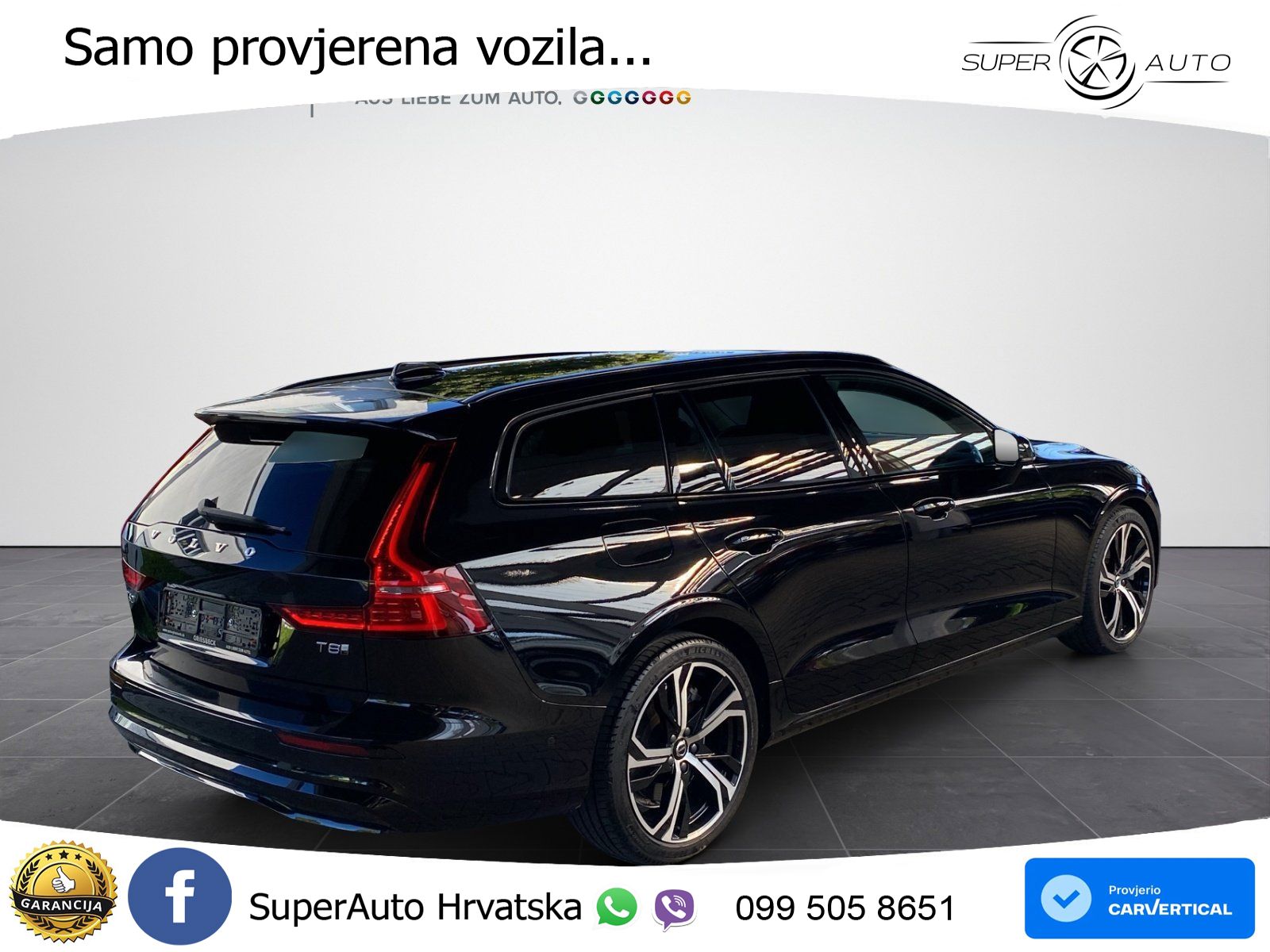 Volvo V60 2.0 T8 AWD Geartronic LED+GR SJED+ACC