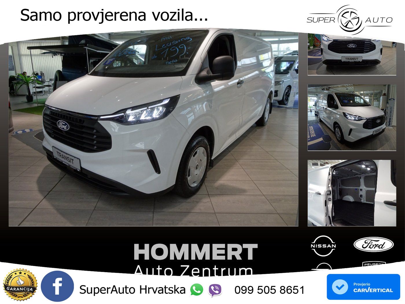Ford Transit Custom Kasten Trend 320 L2 GANZJ*PDC*CAM 150 KS