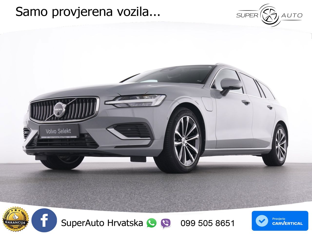 Volvo V60 2.0 T6 AWD Geartronic LED+GR SJED+ACC