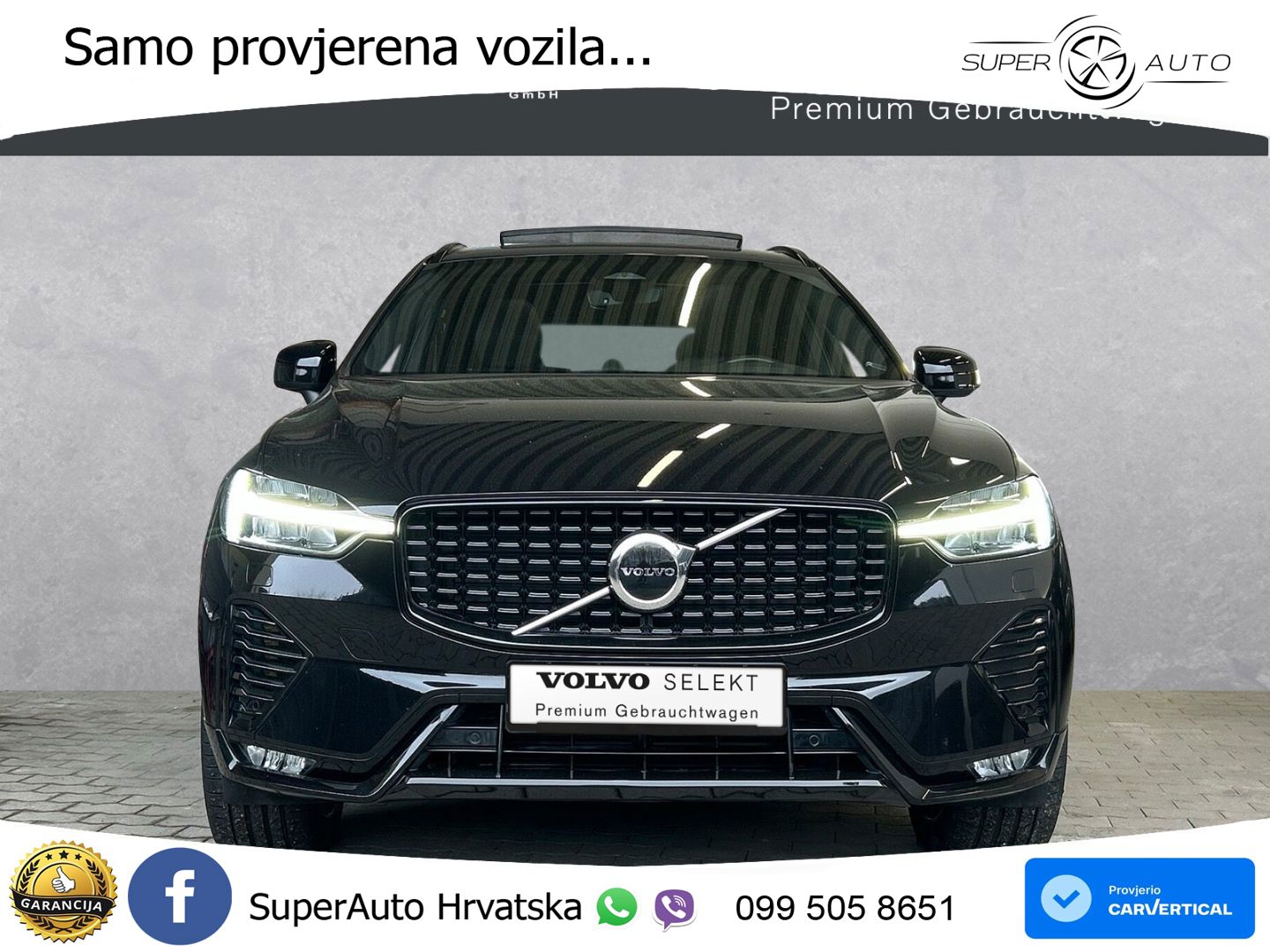 Volvo XC60 B5 Diesel AWD Geartronic ZRAČNI+ACC+GR SJED+KAM+PANO