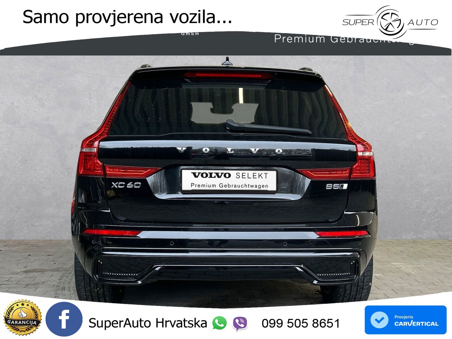 Volvo XC60 B5 Diesel AWD Geartronic ZRAČNI+ACC+GR SJED+KAM+PANO