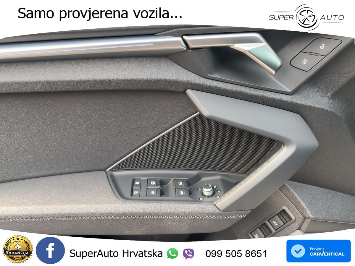 Audi A3 40 TFSIe (204 KS) S tronic S line MATRIX+GR SJED+KAM