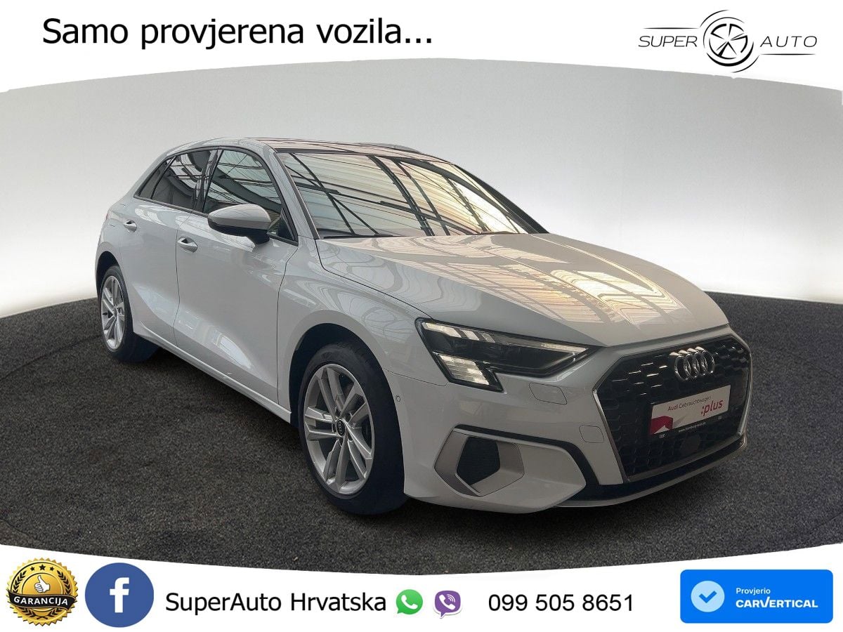 Audi A3 40 TFSIe (204 KS) S tronic S line MATRIX+GR SJED+KAM