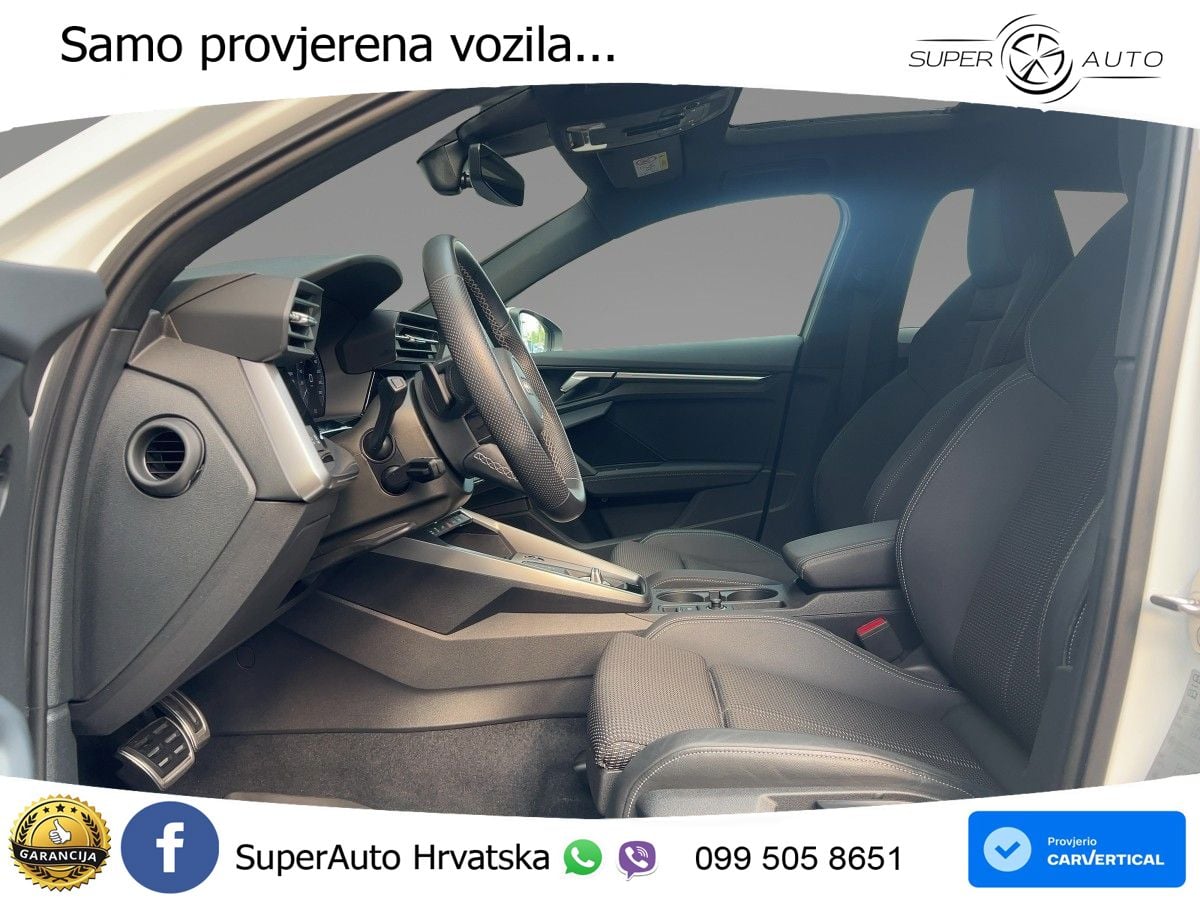 Audi A3 40 TFSIe (204 KS) S tronic S line MATRIX+GR SJED+KAM