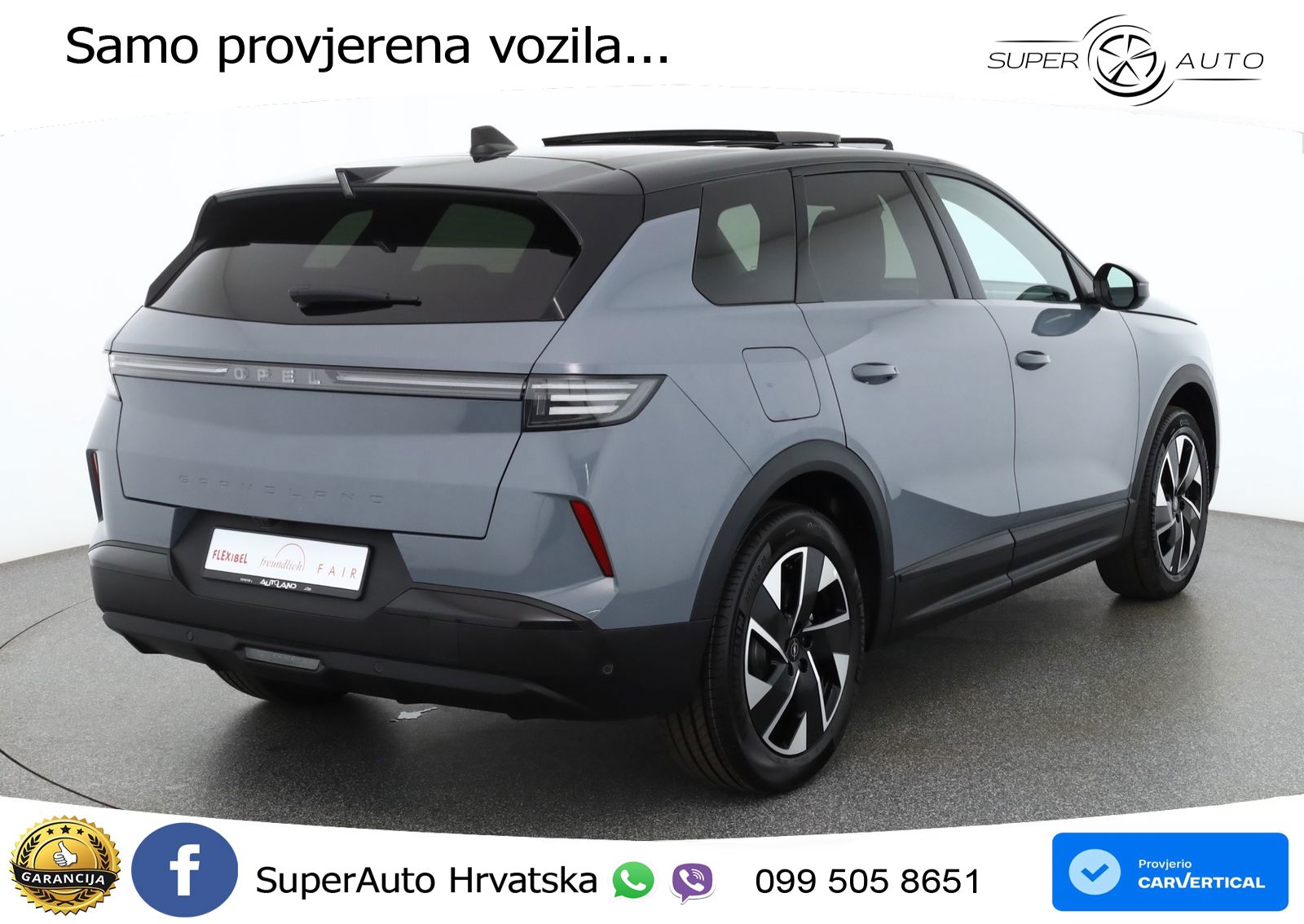 Opel Grandland 1.2 Turbo (145 KS) Hybrid eDCT Ultimate ACC+HEAD+GR SJED+360+PANO