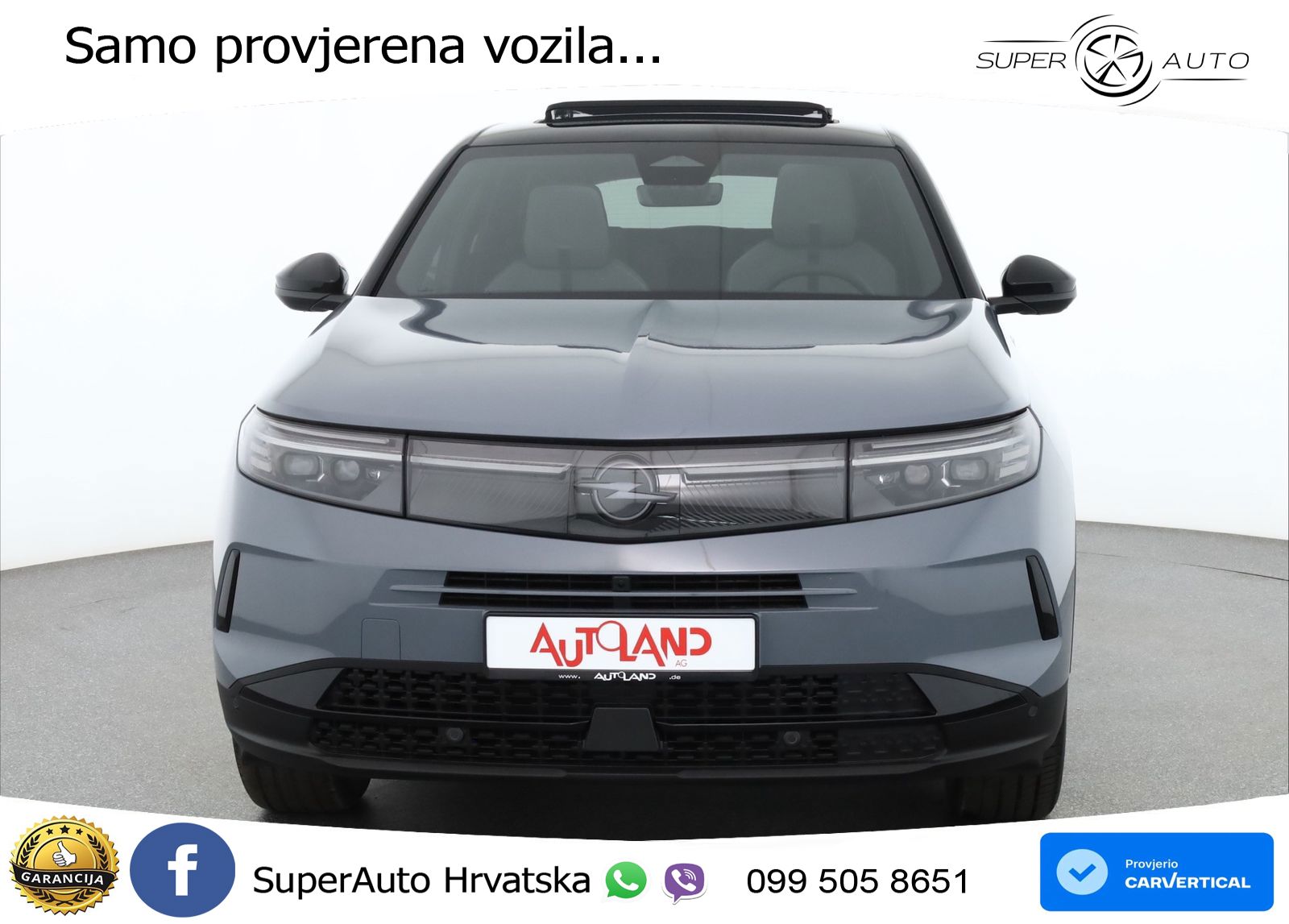 Opel Grandland 1.2 Turbo (145 KS) Hybrid eDCT Ultimate ACC+HEAD+GR SJED+360+PANO