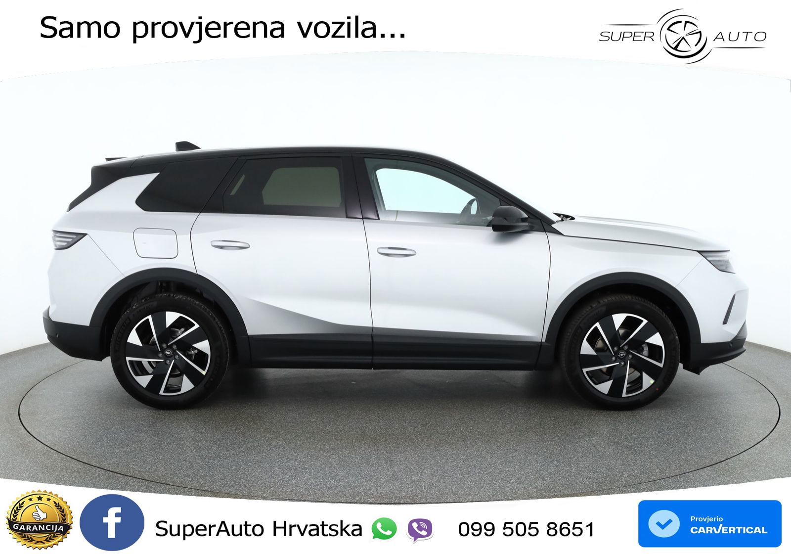 Opel Grandland 1.2 Turbo (145 KS) Hybrid eDCT Ultimate ACC+HEAD+GR SJED+360+PANO