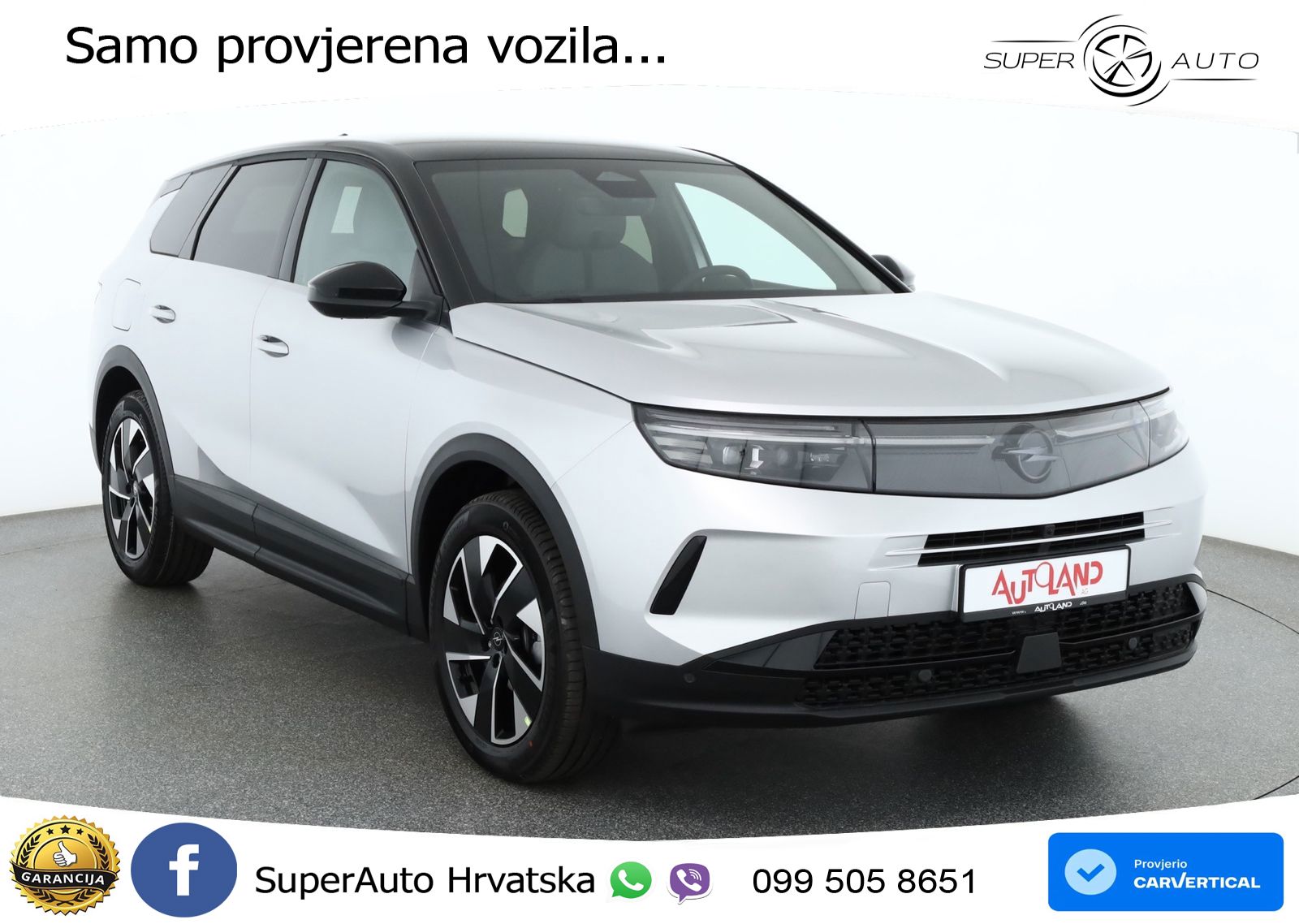Opel Grandland 1.2 Turbo (145 KS) Hybrid eDCT Ultimate ACC+HEAD+GR SJED+360+PANO