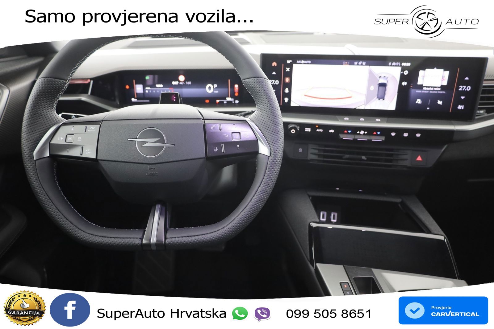 Opel Grandland 1.2 Turbo (145 KS) Hybrid eDCT Ultimate ACC+HEAD+GR SJED+360+PANO