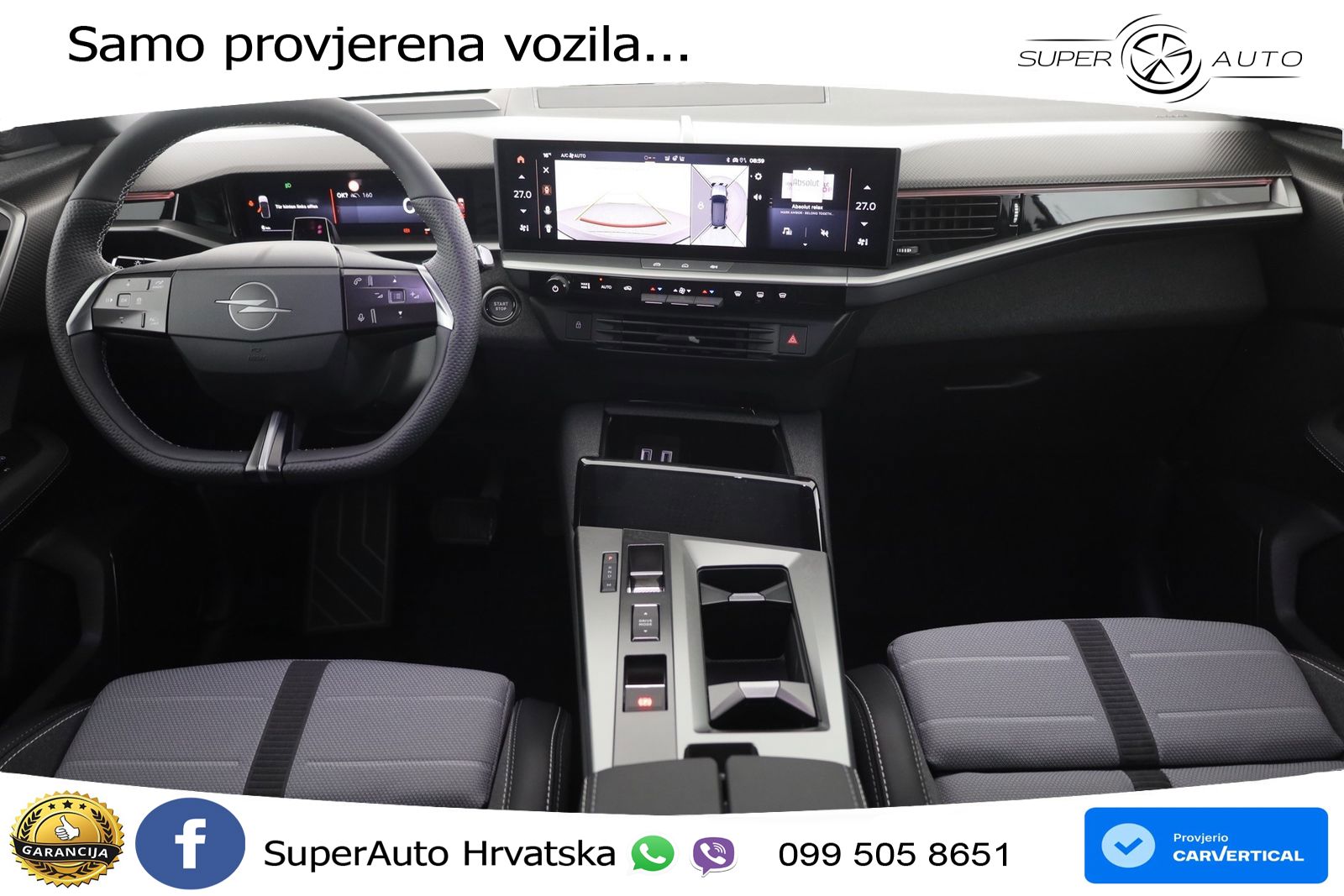 Opel Grandland 1.2 Turbo (145 KS) Hybrid eDCT Ultimate ACC+HEAD+GR SJED+360+PANO