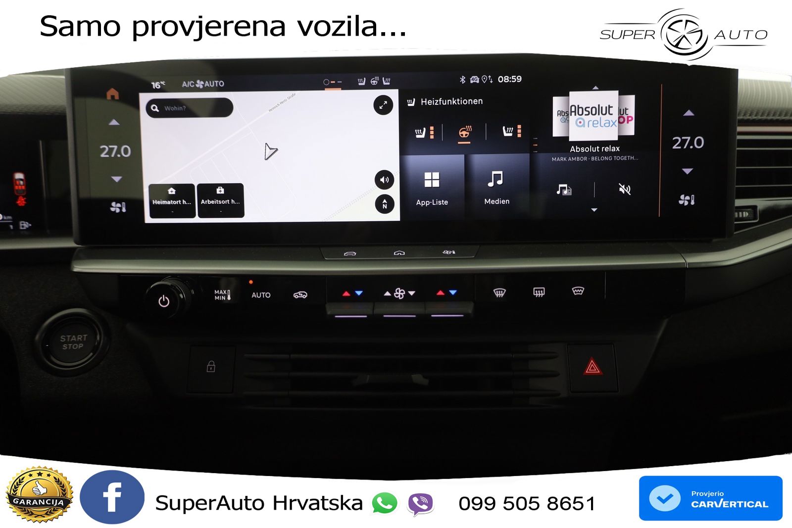 Opel Grandland 1.2 Turbo (145 KS) Hybrid eDCT Ultimate ACC+HEAD+GR SJED+360+PANO