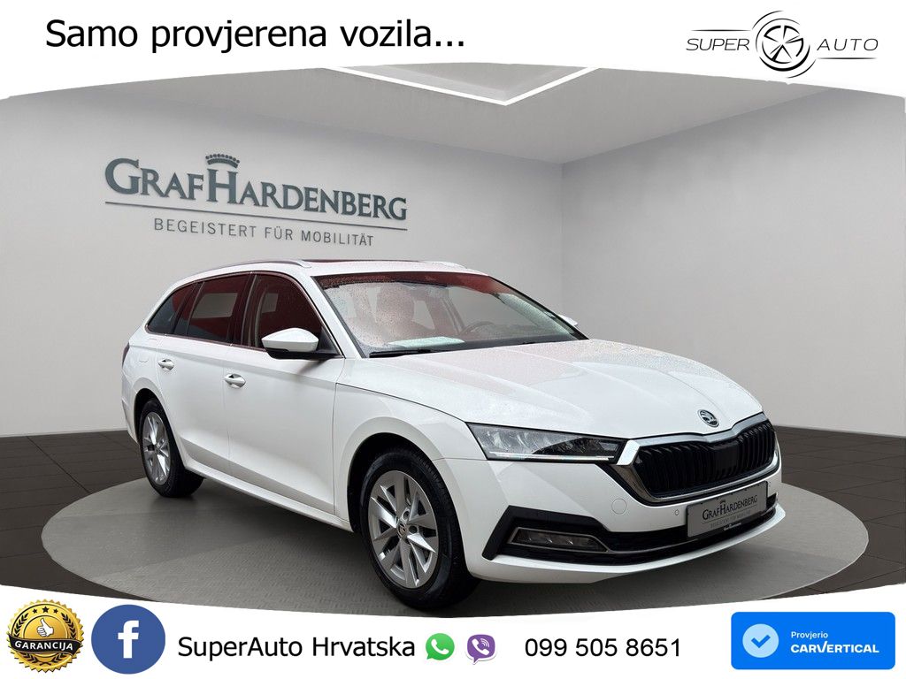 Škoda Octavia Combi 2.0 TDI (150 KS) DSG LED+GR SJED+ACC