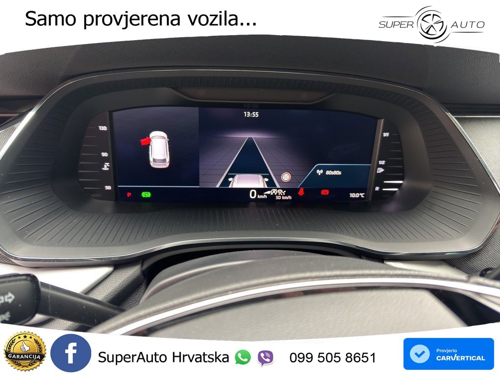 Škoda Octavia Combi 2.0 TDI (150 KS) DSG LED+GR SJED+ACC