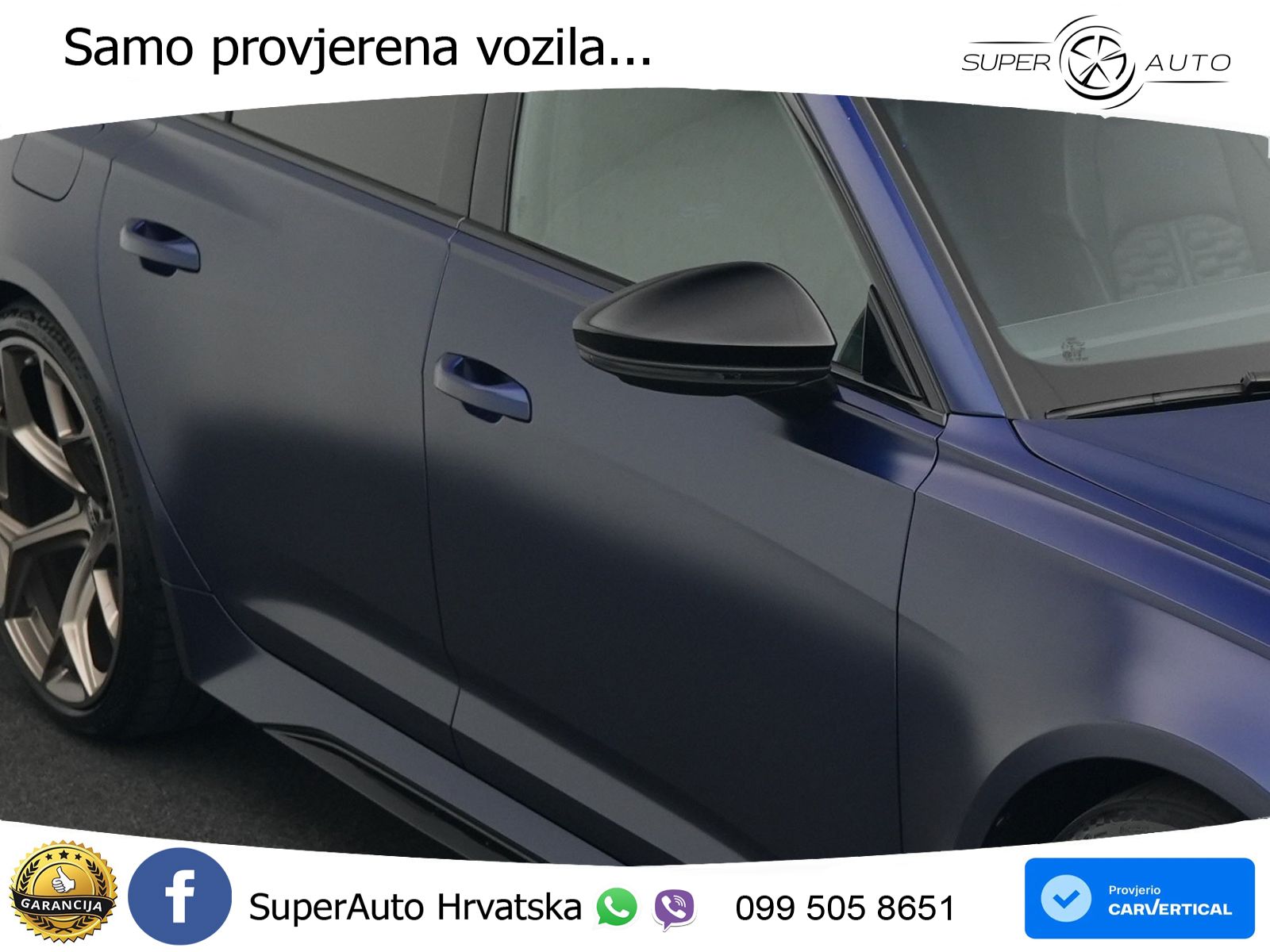 Audi RS6 Avant 4.0 TFSI V8 performance (630 KS)  quattro tiptronic LED+GR SJED+ACC