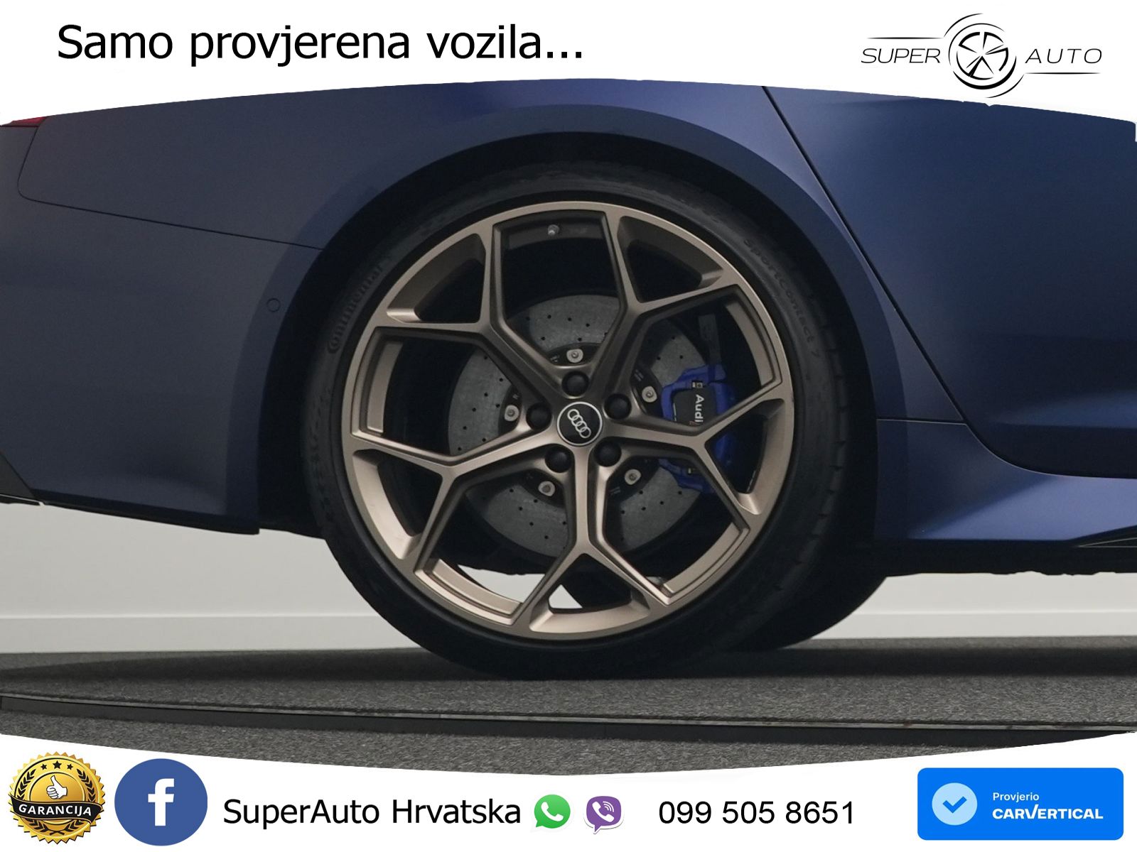 Audi RS6 Avant 4.0 TFSI V8 performance (630 KS)  quattro tiptronic LED+GR SJED+ACC