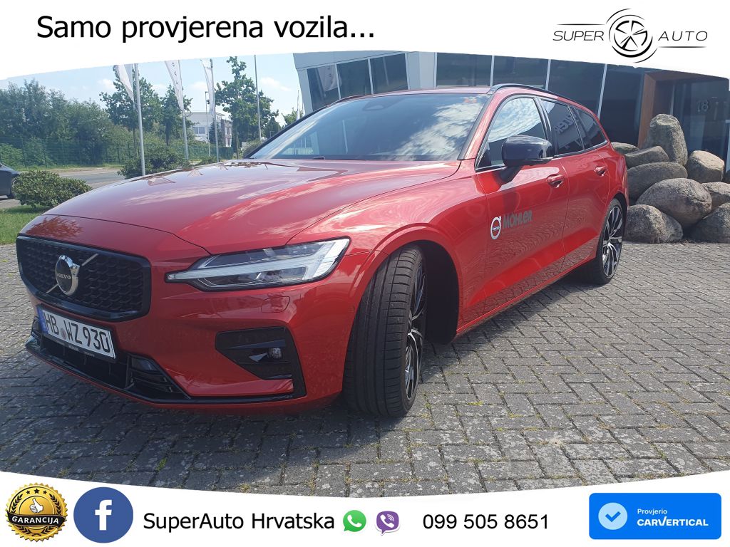 Volvo V60 2.0 B4 Diesel Geartronic ACC+HEAD+4xGR SJED+360+PANO