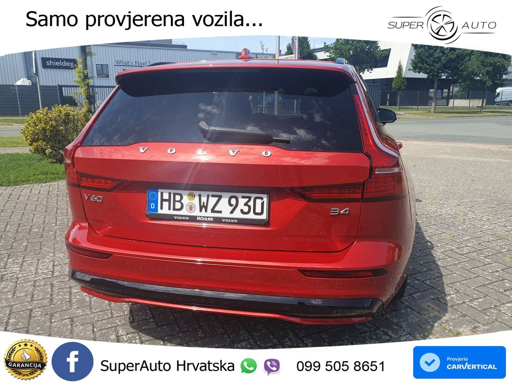 Volvo V60 2.0 B4 Diesel Geartronic ACC+HEAD+4xGR SJED+360+PANO