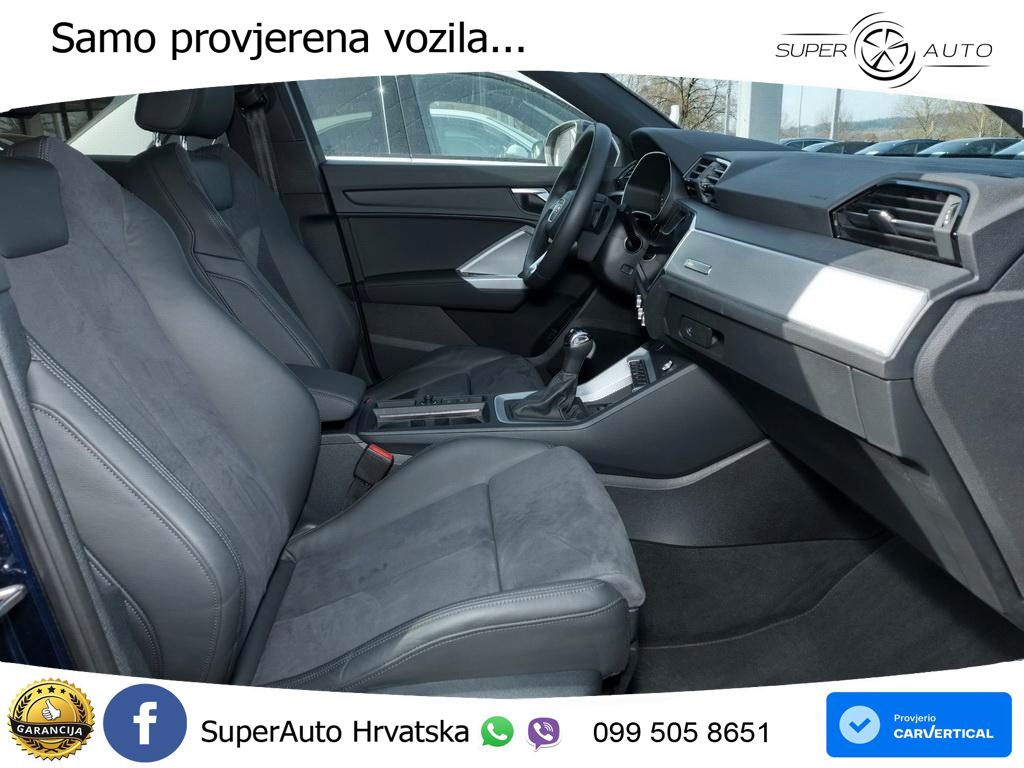 Audi Q3 Sportback 35 TDI (150 KS) S tronic S line LED+GR SJED+ACC