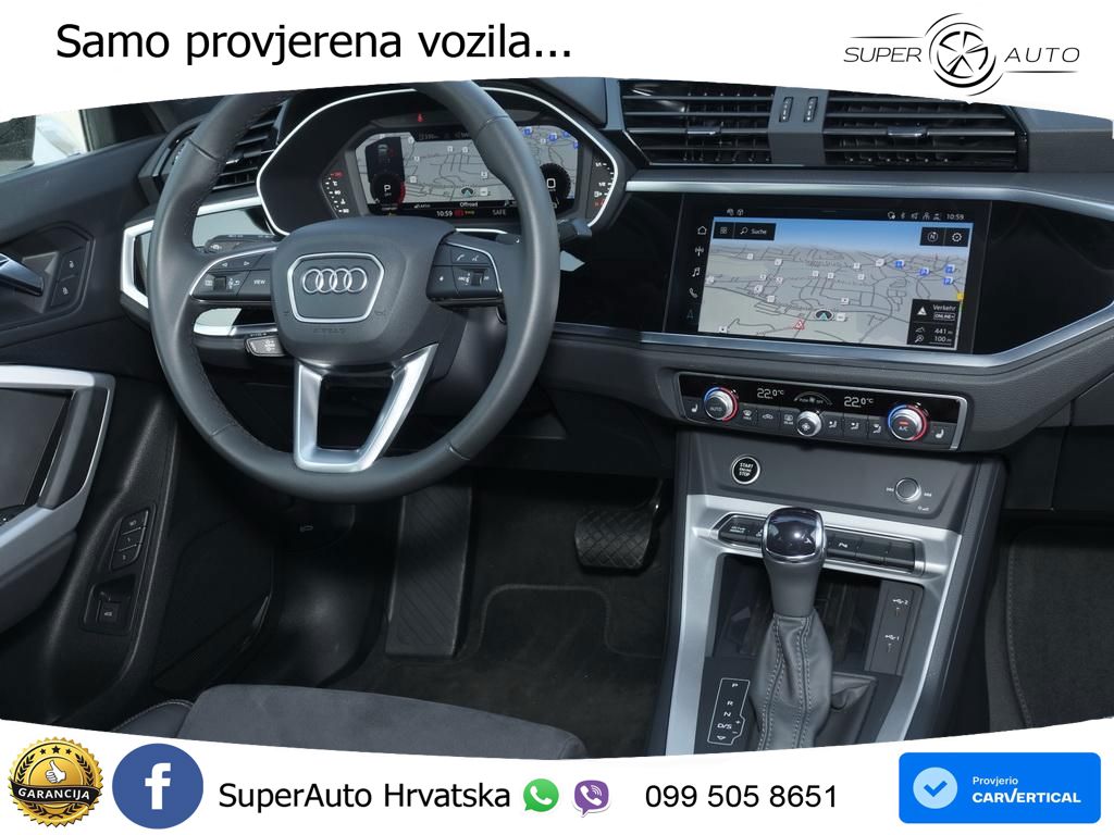 Audi Q3 Sportback 35 TDI (150 KS) S tronic S line LED+GR SJED+ACC