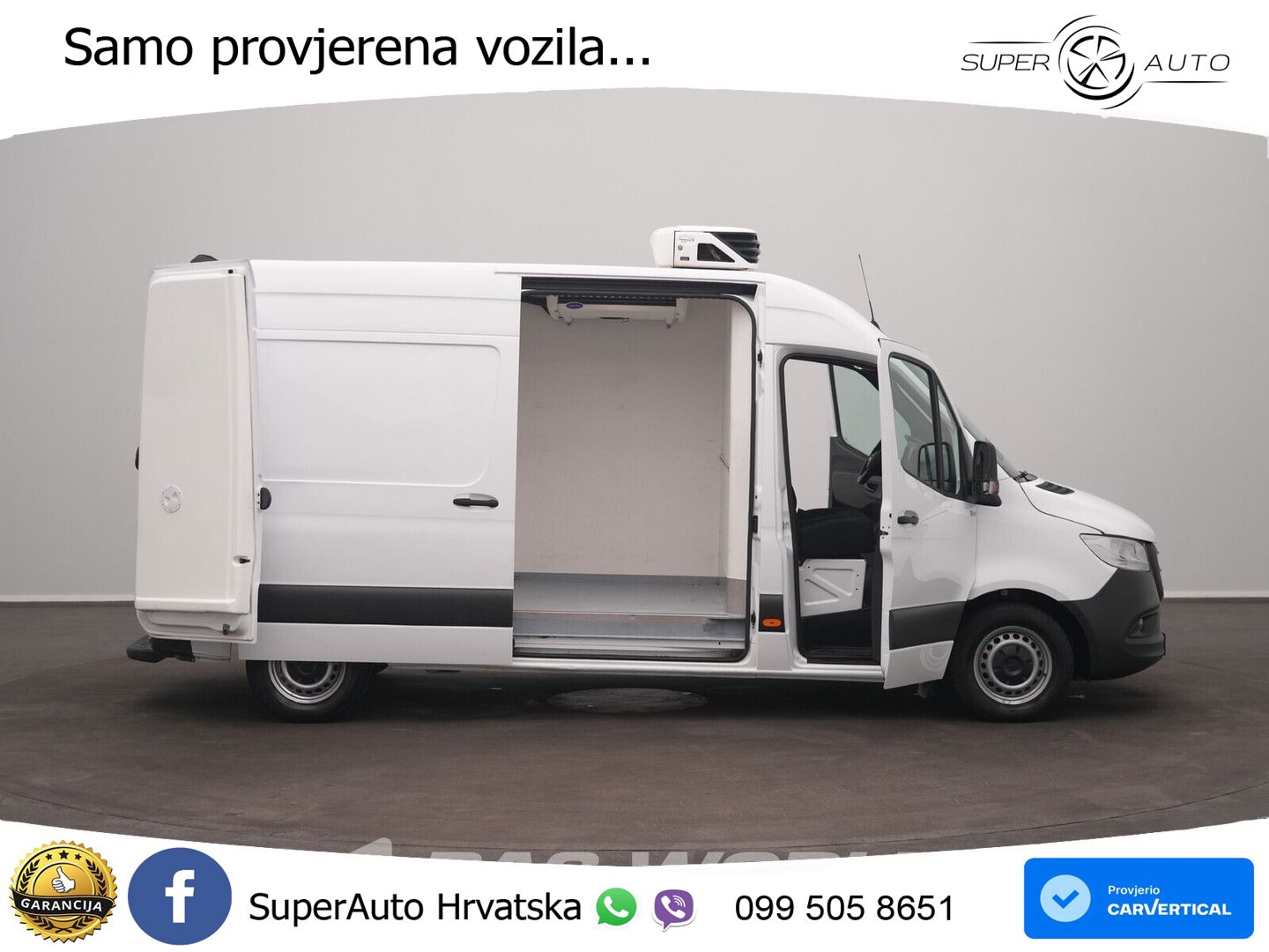 Mercedes-Benz Sprinter 315 CDI Koel/Vrieswagen L2H2 Carrier -1 150 KS