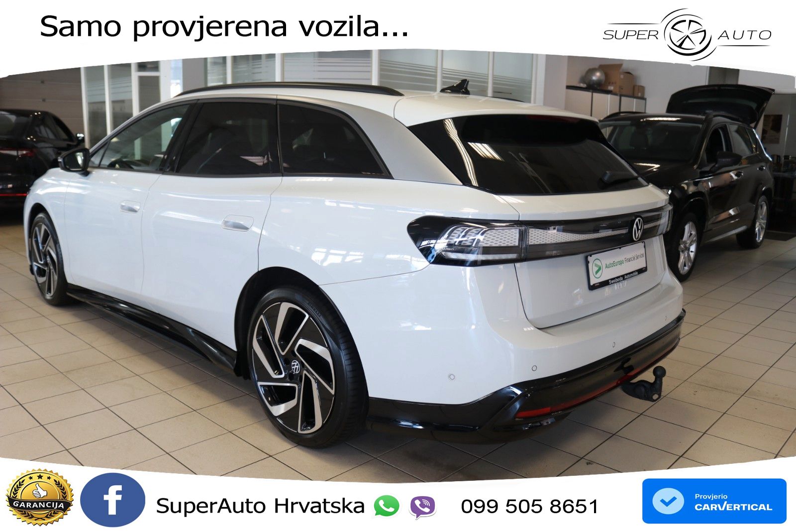 Volkswagen ID.7 Pro 82 kWh (286 KS) LED+GR SJED+ACC