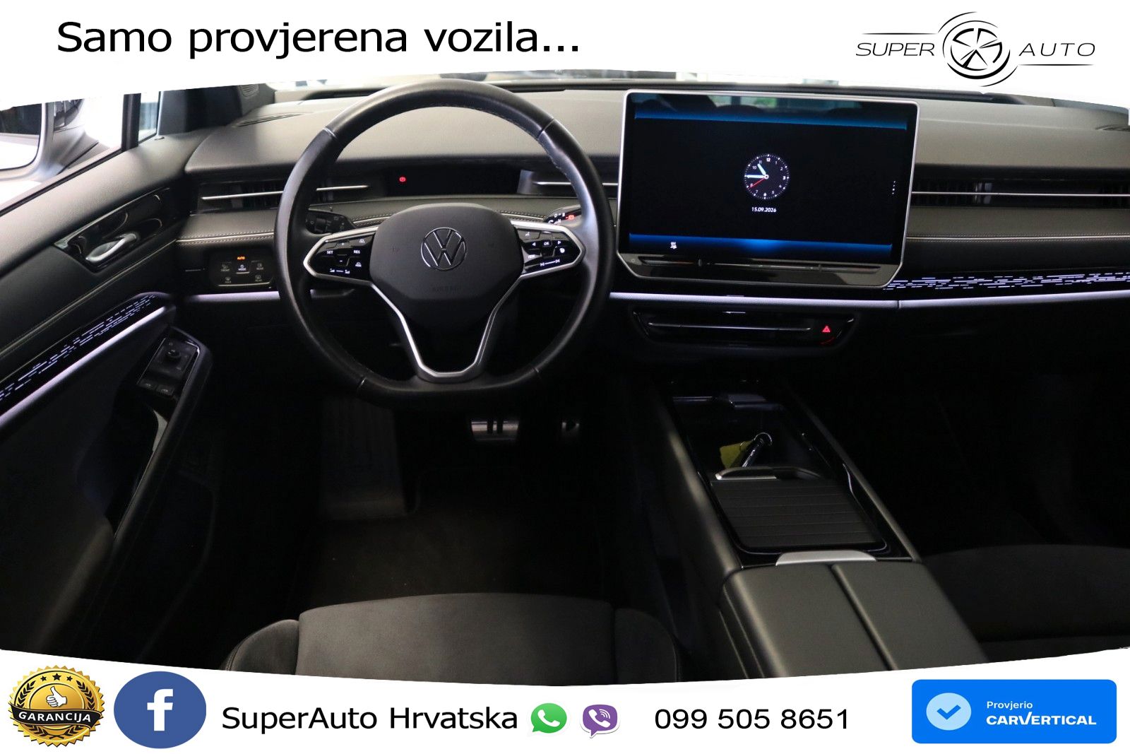Volkswagen ID.7 Pro 82 kWh (286 KS) LED+GR SJED+ACC