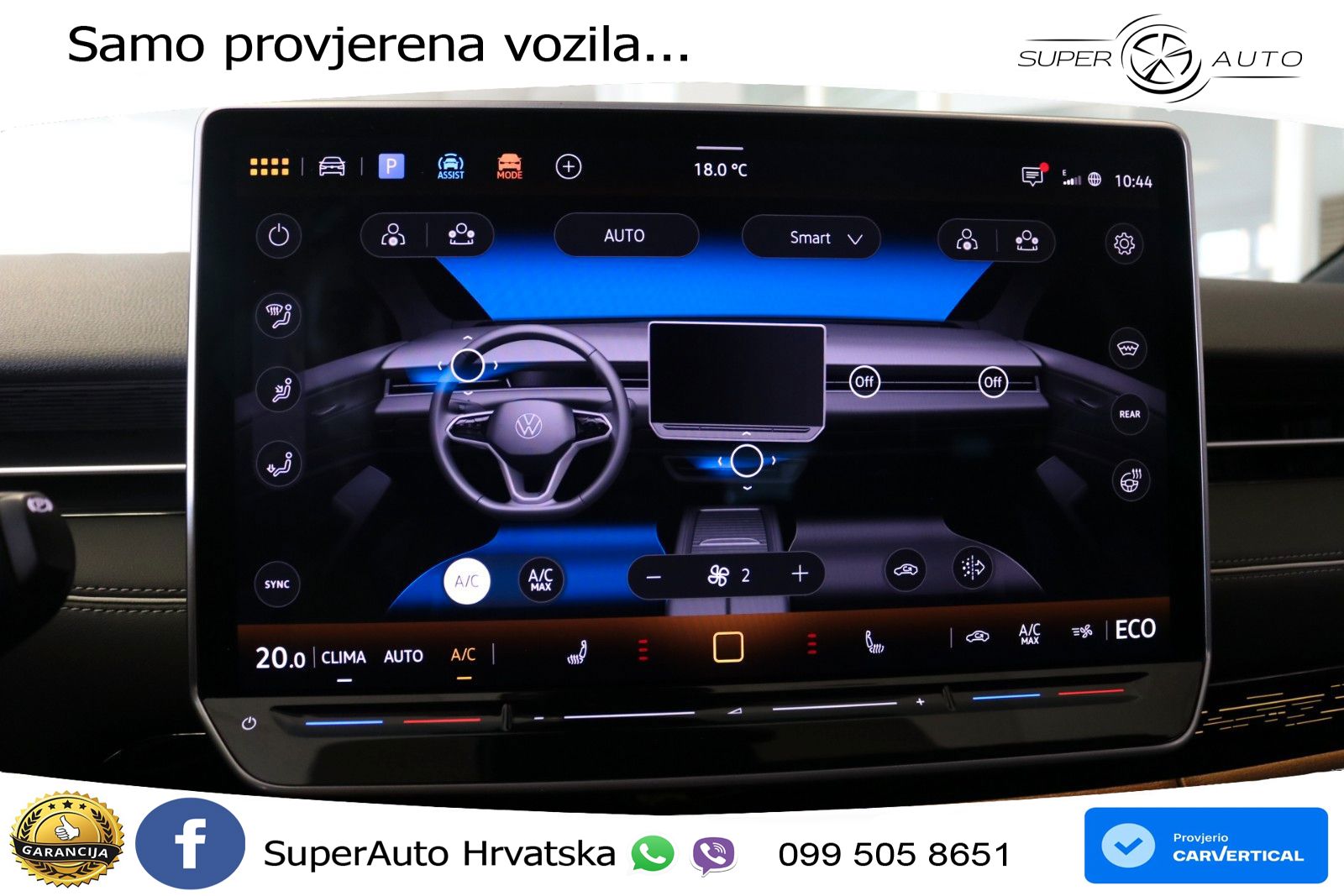 Volkswagen ID.7 Pro 82 kWh (286 KS) LED+GR SJED+ACC