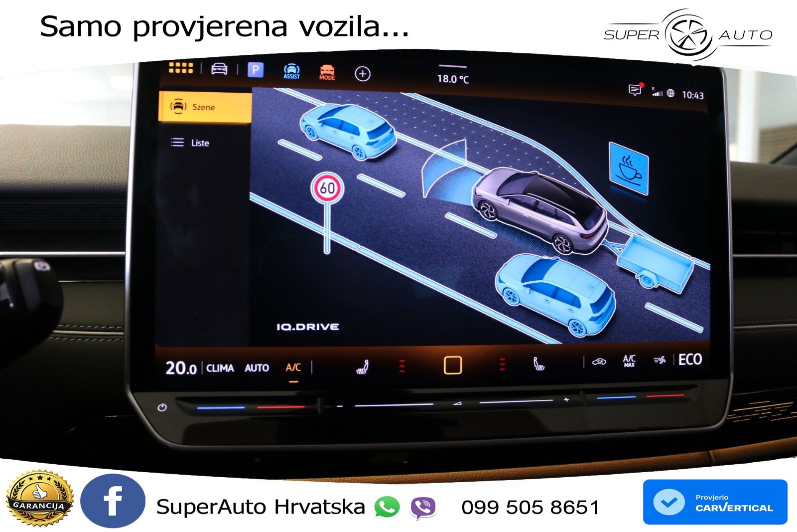 Volkswagen ID.7 Pro 82 kWh (286 KS) LED+GR SJED+ACC
