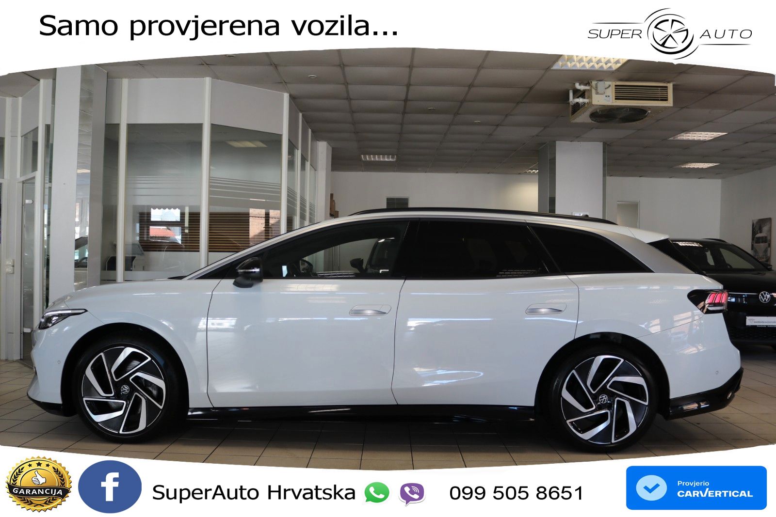 Volkswagen ID.7 Pro 82 kWh (286 KS) LED+GR SJED+ACC