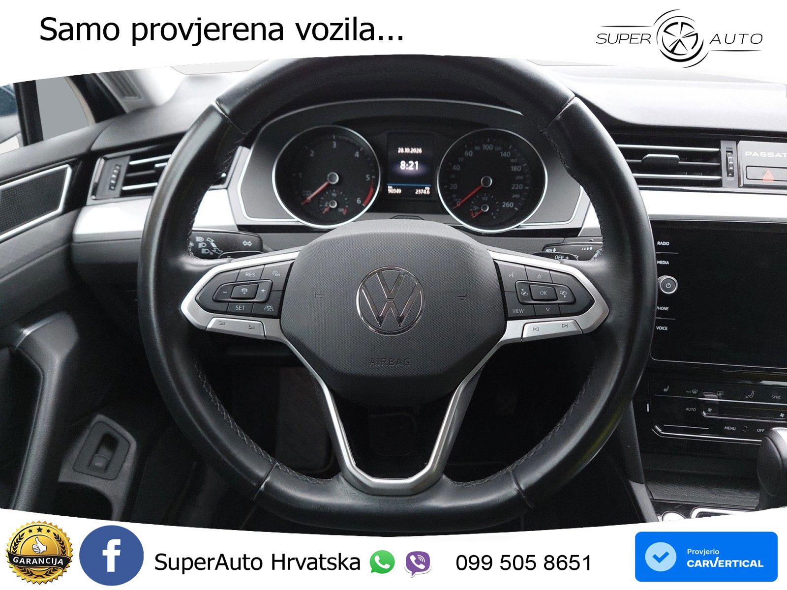 Volkswagen Passat Variant 2.0 TDI (150 KS) DSG Business LED+GR SJED+ACC