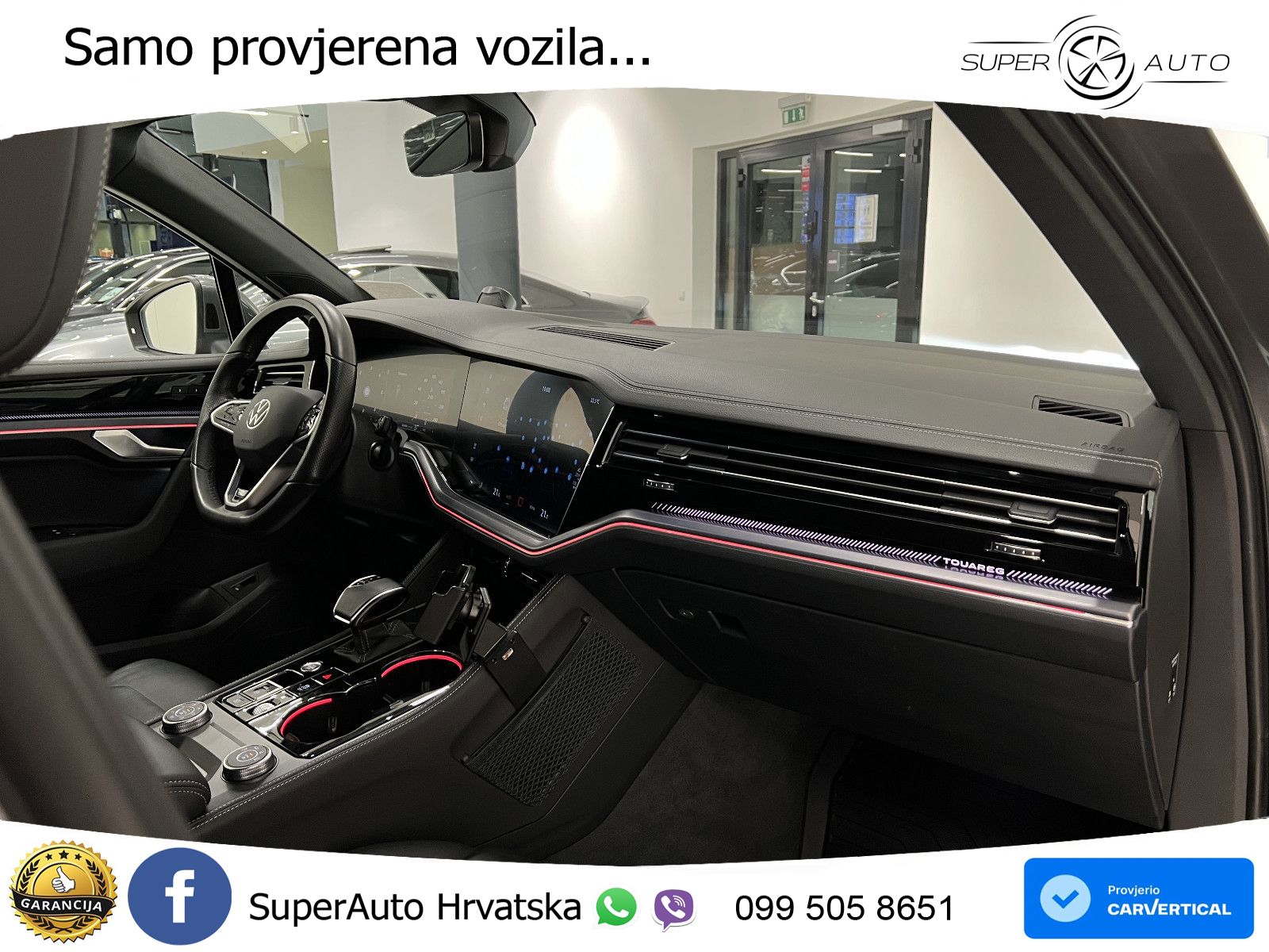 Volkswagen Touareg 3.0 V6 TDI (231 KS) 4MOTION Tiptronic ZRAČNI+ACC+4xGR SJED+KAM