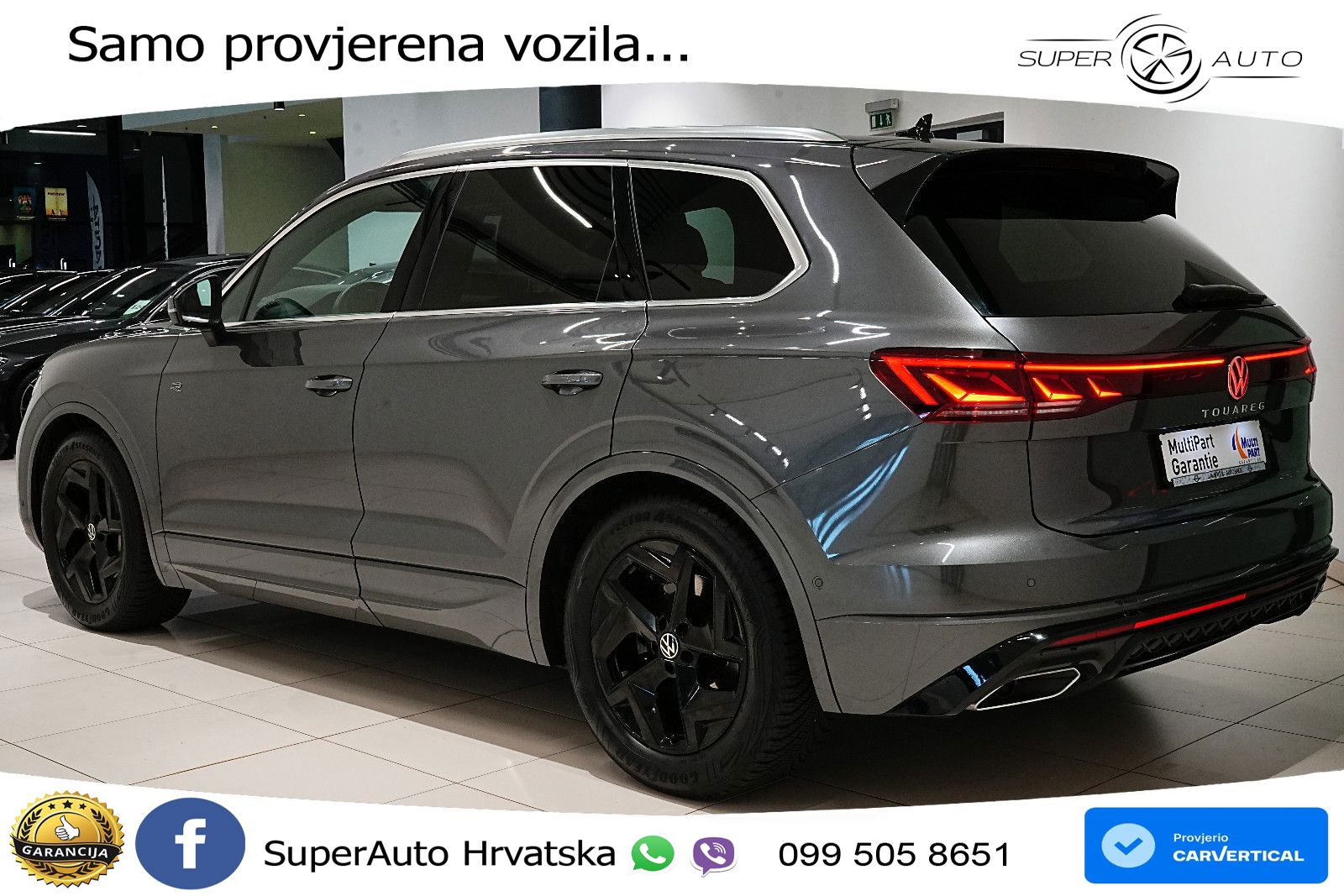 Volkswagen Touareg 3.0 V6 TDI (231 KS) 4MOTION Tiptronic ZRAČNI+ACC+4xGR SJED+KAM