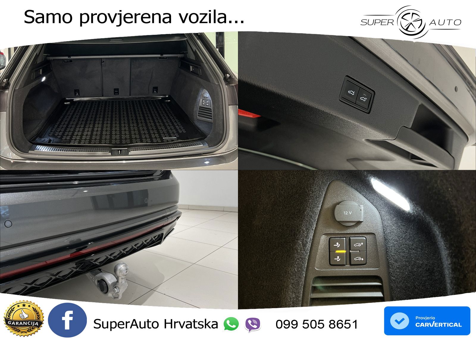 Volkswagen Touareg 3.0 V6 TDI (231 KS) 4MOTION Tiptronic ZRAČNI+ACC+4xGR SJED+KAM