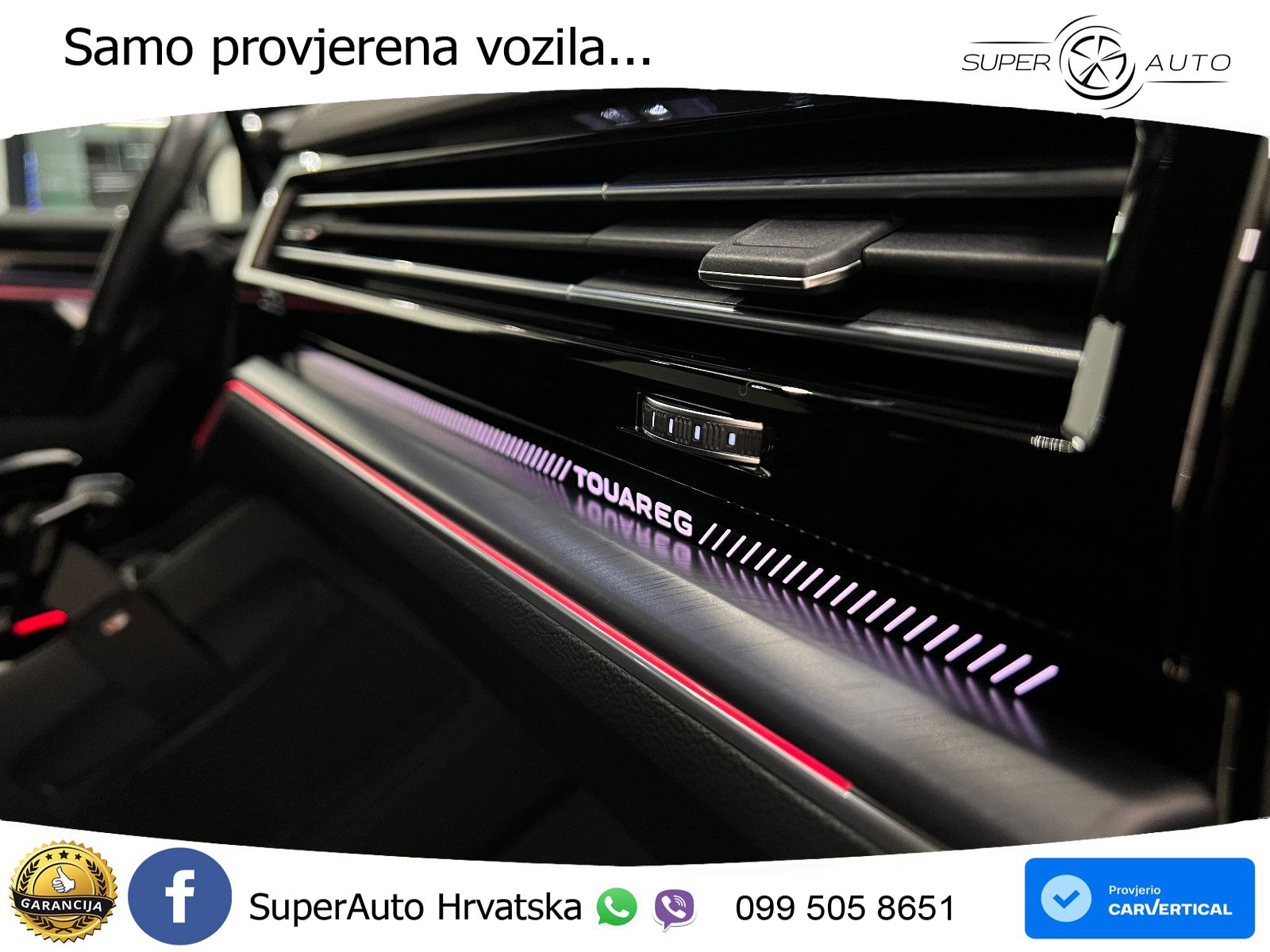 Volkswagen Touareg 3.0 V6 TDI (231 KS) 4MOTION Tiptronic ZRAČNI+ACC+4xGR SJED+KAM