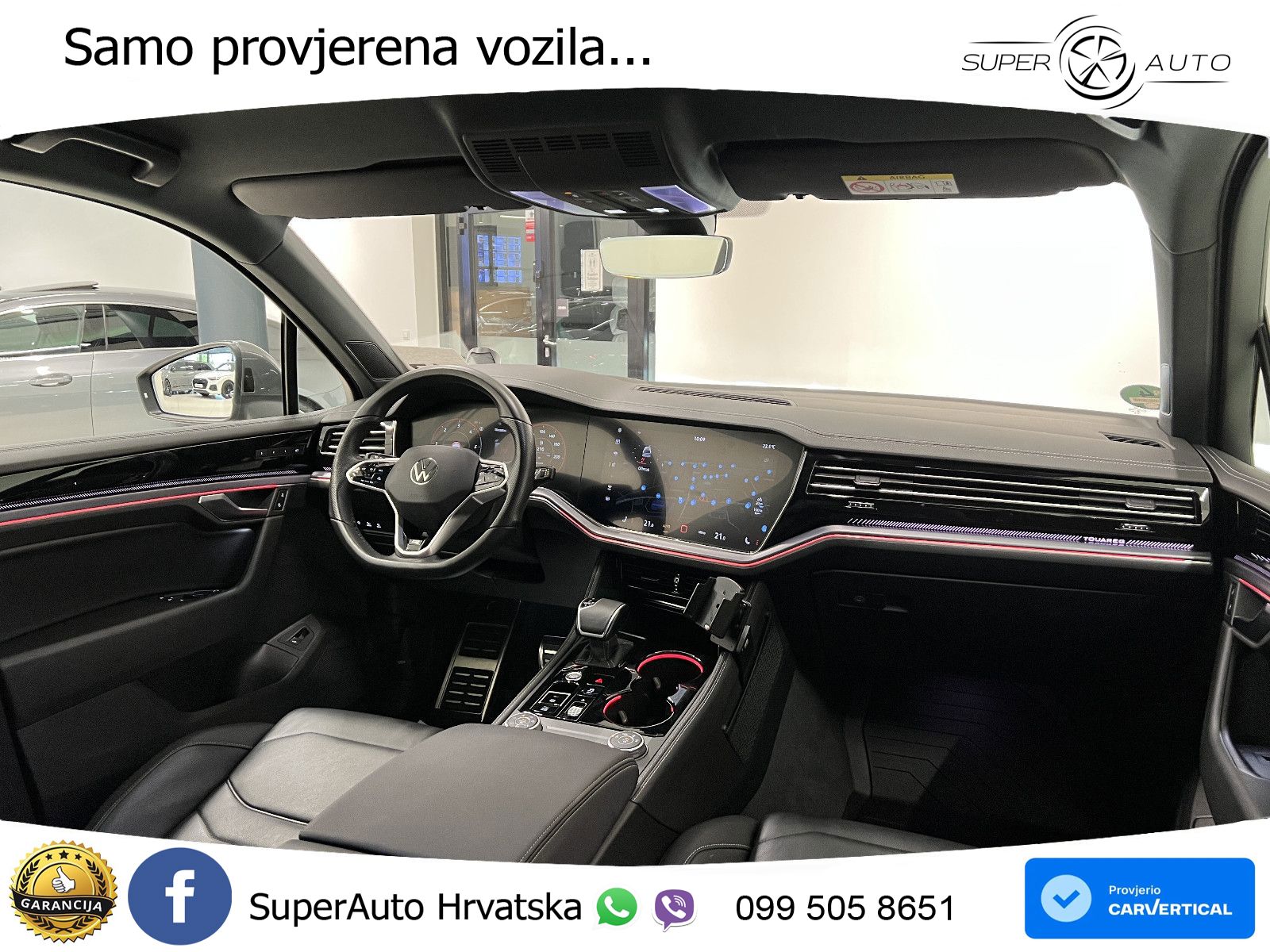 Volkswagen Touareg 3.0 V6 TDI (231 KS) 4MOTION Tiptronic ZRAČNI+ACC+4xGR SJED+KAM
